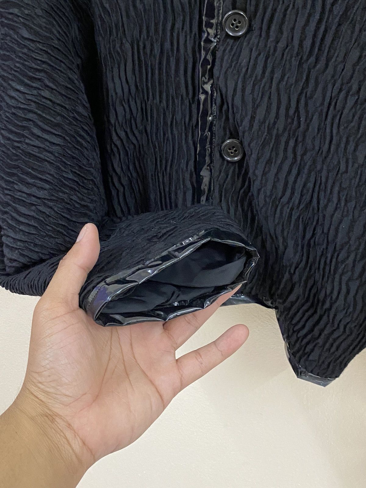 Comme des Garcons AD Winter 1991 Comme Des Garcons Pleating Croptop Jacket Size S / US 4 / IT 40 - 11 Thumbnail