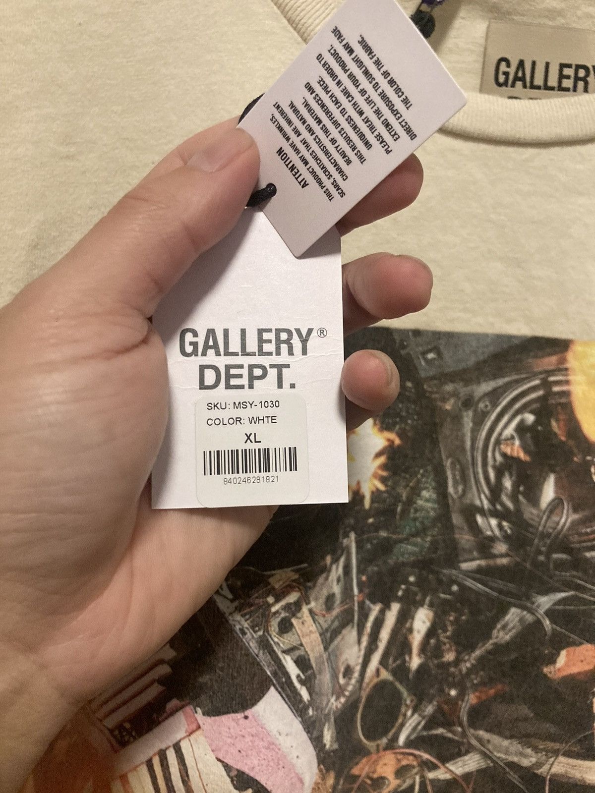 Gallery Dept. Gallery dept FS misery vintage tee size XL Size US XL / EU 56 / 4 - 2 Thumbnail
