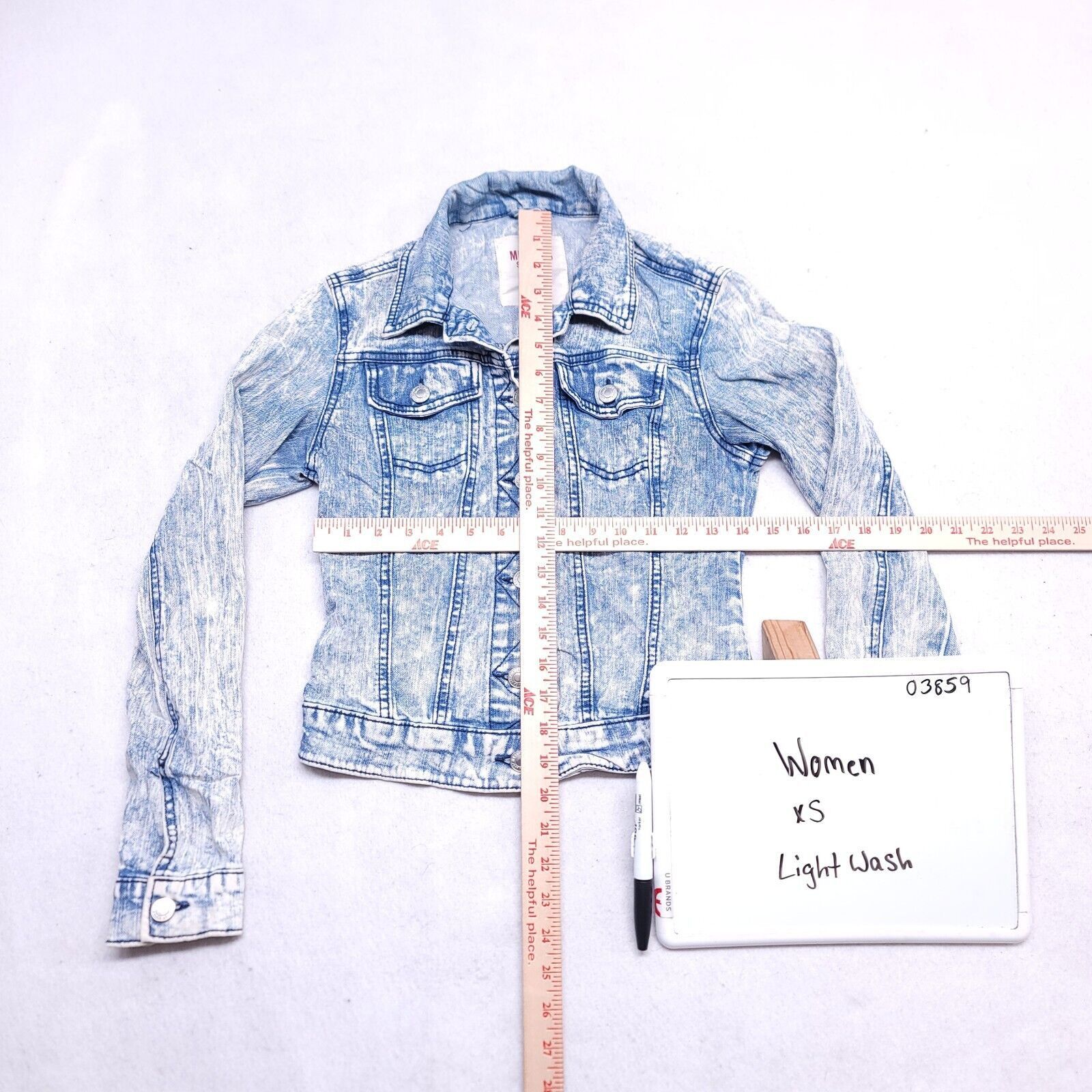 Mossimo Mossimo Casual Denim Long Sleeve Jacket Womens Size XS Blue Size XS / US 0-2 / IT 36-38 - 6 Thumbnail