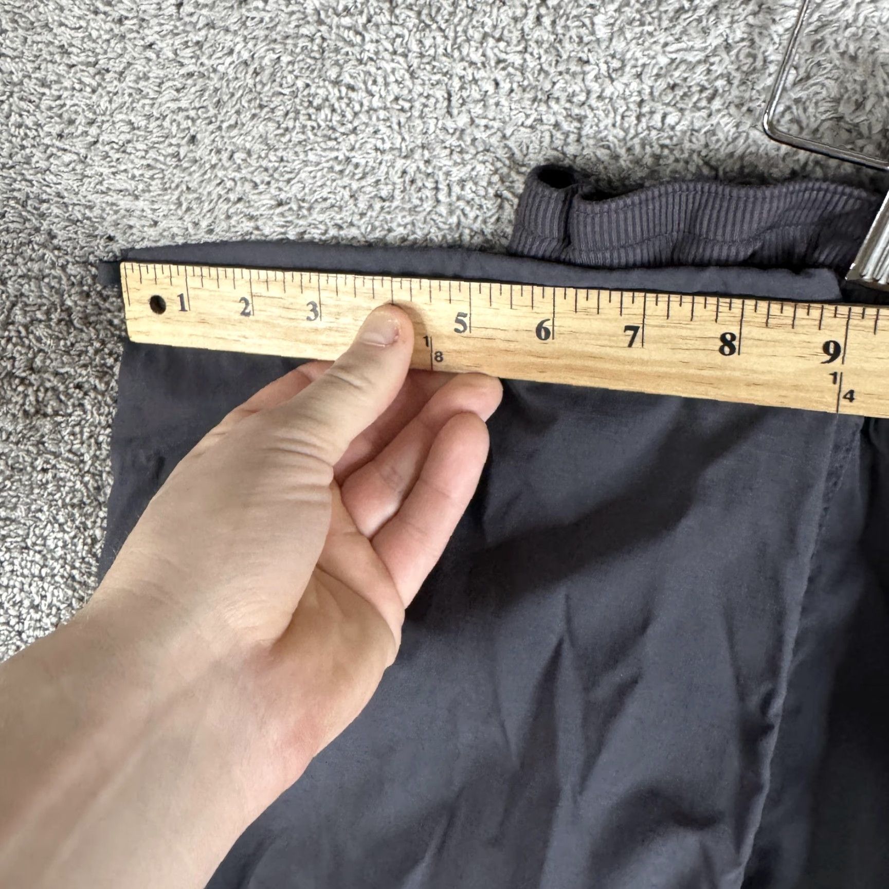 Vintage L.L. Bean Cargo Pants Mens 2XL Gray Nylon Elastic Waist Travel Hiking Outdoor Size US 39 - 7 Thumbnail