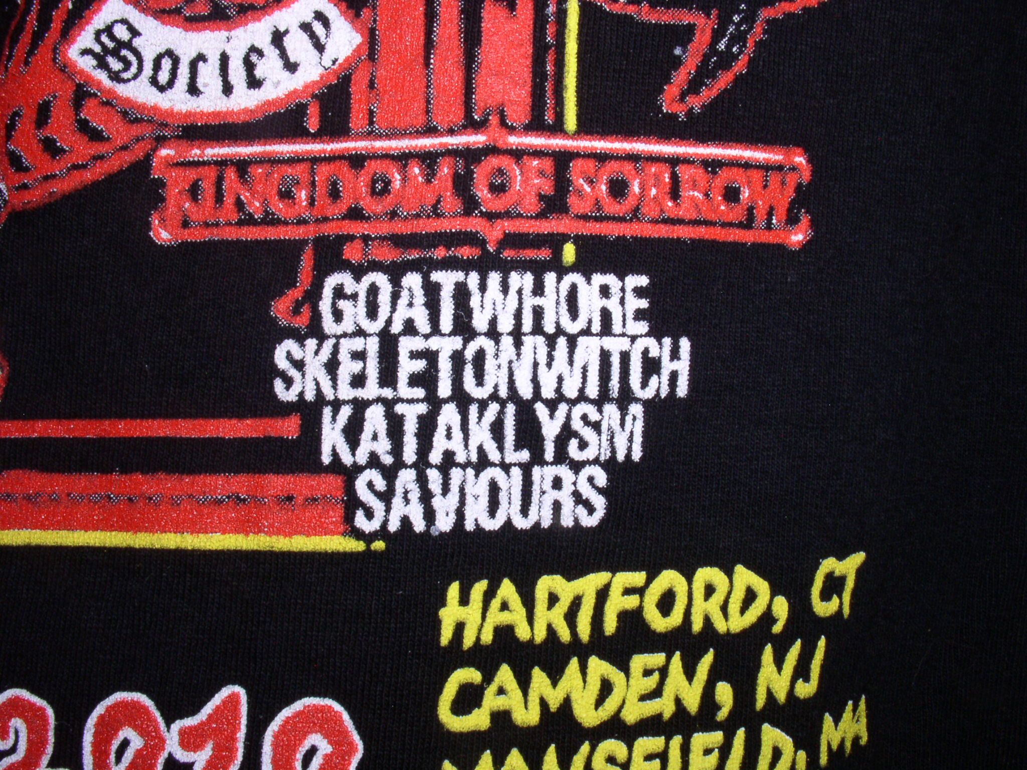 Ozzy Osbourne Ozzfest Ozzy Osbourne Motley Crue Concert Shirt Vintage 2010 Size US L / EU 52-54 / 3 - 6 Thumbnail
