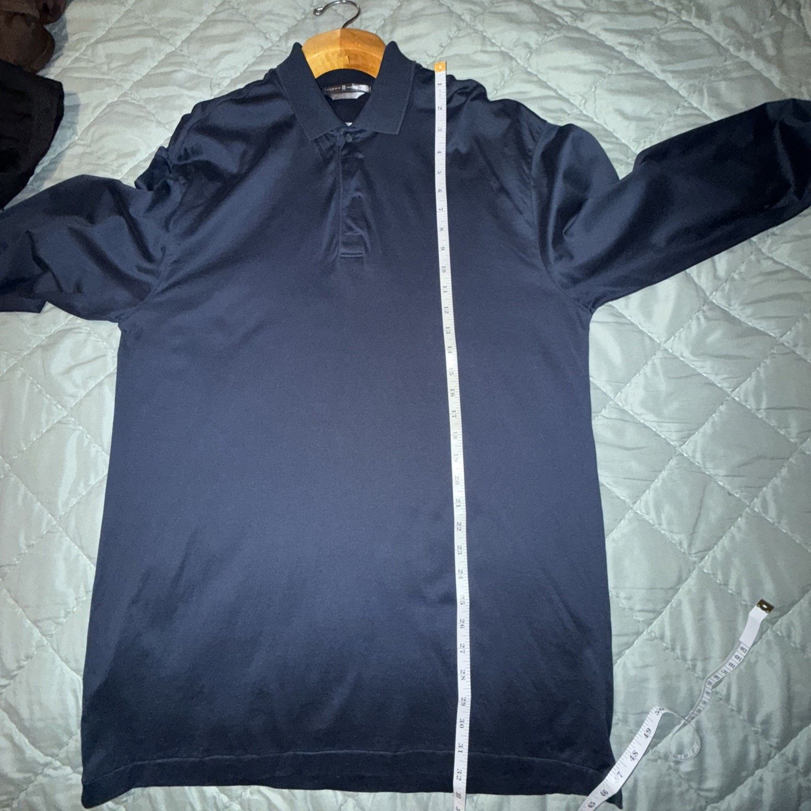 Tiger Woods Nike Golf Tiger Woods L Long-Sleeve Polo Double Mercerized Size US L / EU 52-54 / 3 - 7 Thumbnail