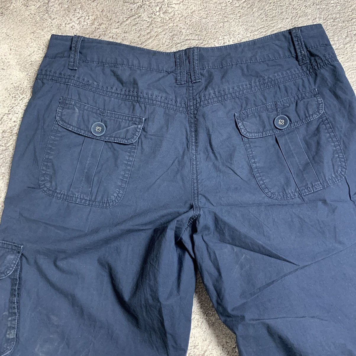 Vintage Vintage 90s Baggy Cargo Pants Flared Parachute Grunge Logo M Size 32" / US 10 / IT 46 - 8 Thumbnail