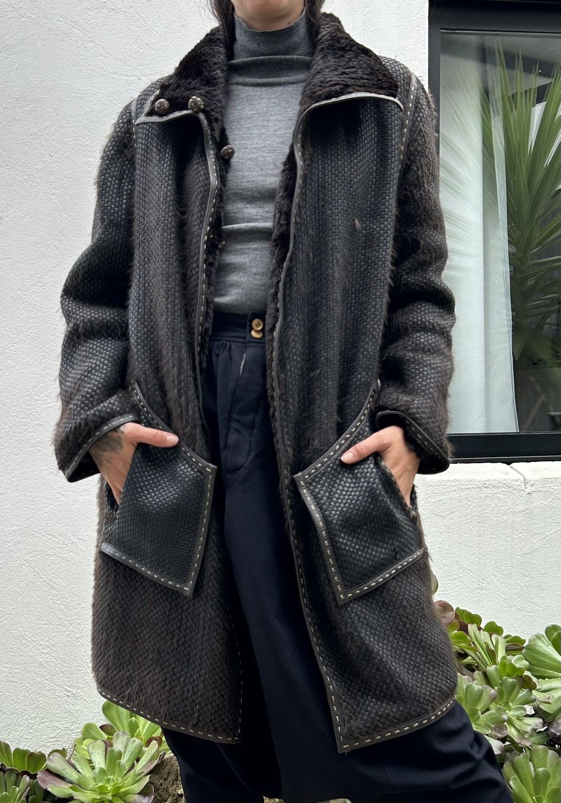 Fendi Fendi Sellaria Double Side Fur Coat Size M / US 6-8 / IT 42-44 - 1 Thumbnail