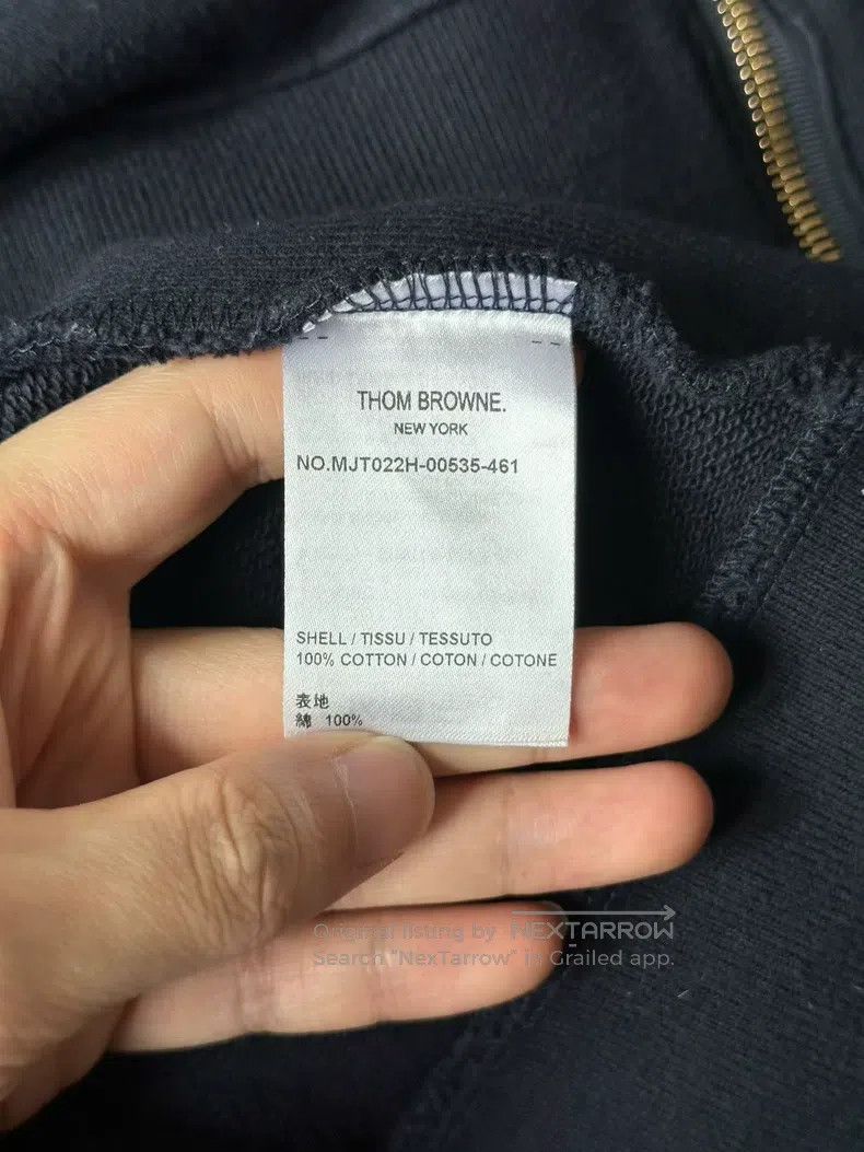 Thom Browne Thom Browne Blue Knit Jacket Size US XL / EU 56 / 4 - 4 Thumbnail