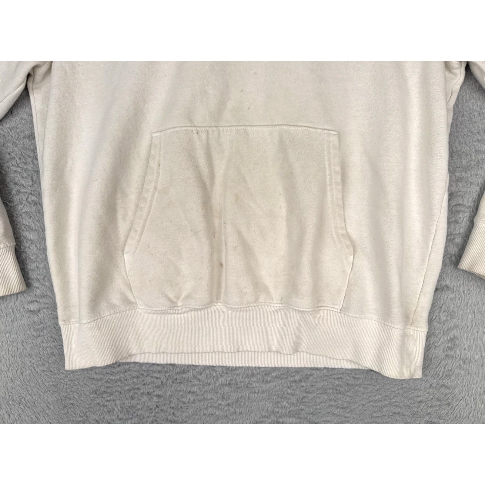 The North Face The North Face Hoodie Mens L White Half Dome Logo Pullover Fleece Sweatshirt Size US L / EU 52-54 / 3 - 5 Thumbnail