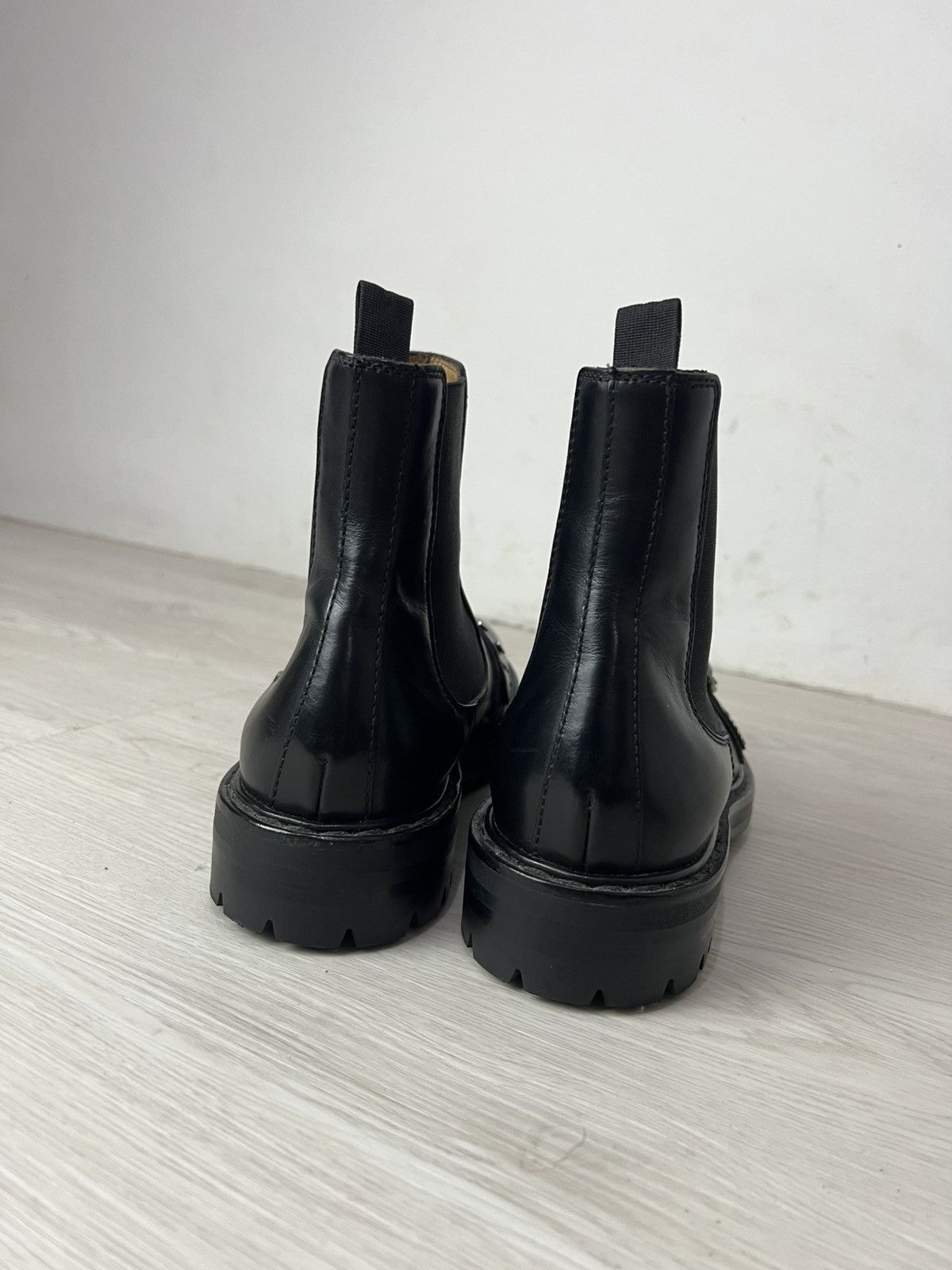 Alexander McQueen Alexander Mcqueen Buckle Detail Chelsea Boots Size US 7.5 / EU 40-41 - 3 Thumbnail