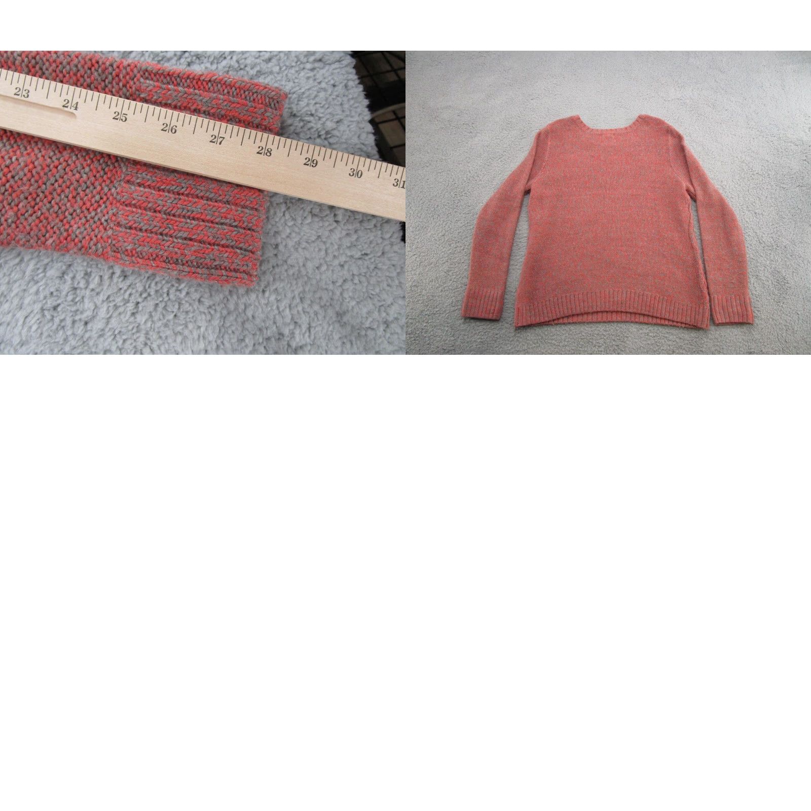 Eddie Bauer VINTAGE Eddie Bauer Womens Pullover Pink Knit Sweater XL Wool Blend Size XL / US 12-14 / IT 48-50 - 8 Thumbnail