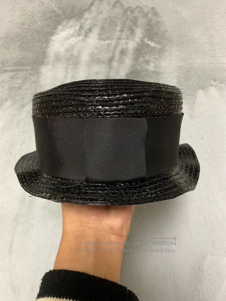Saint Laurent Paris Saint Laurent Paris Woven Top Hat Size ONE SIZE - 1 Thumbnail