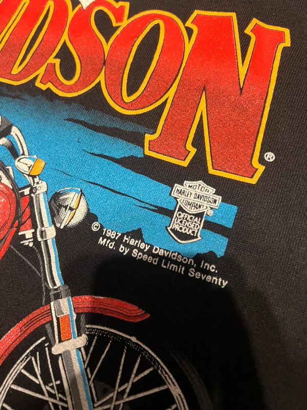 Harley Davidson Crewneck Harley Davidson 1987 XL rare vintage Size US XL / EU 56 / 4 - 5 Thumbnail
