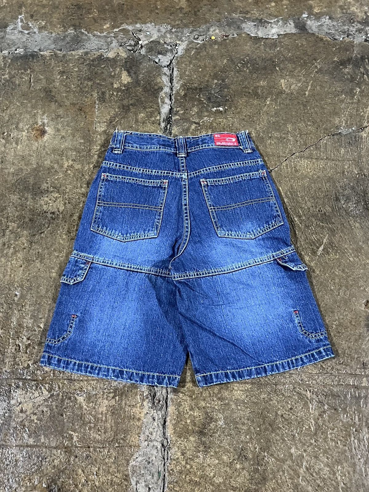 JNCO × Southpole × Vintage Crazy Vintage Y2K Old Navy Baggy Jorts Skater Cargo Shorts Size US 26 / EU 42 - 2 Thumbnail