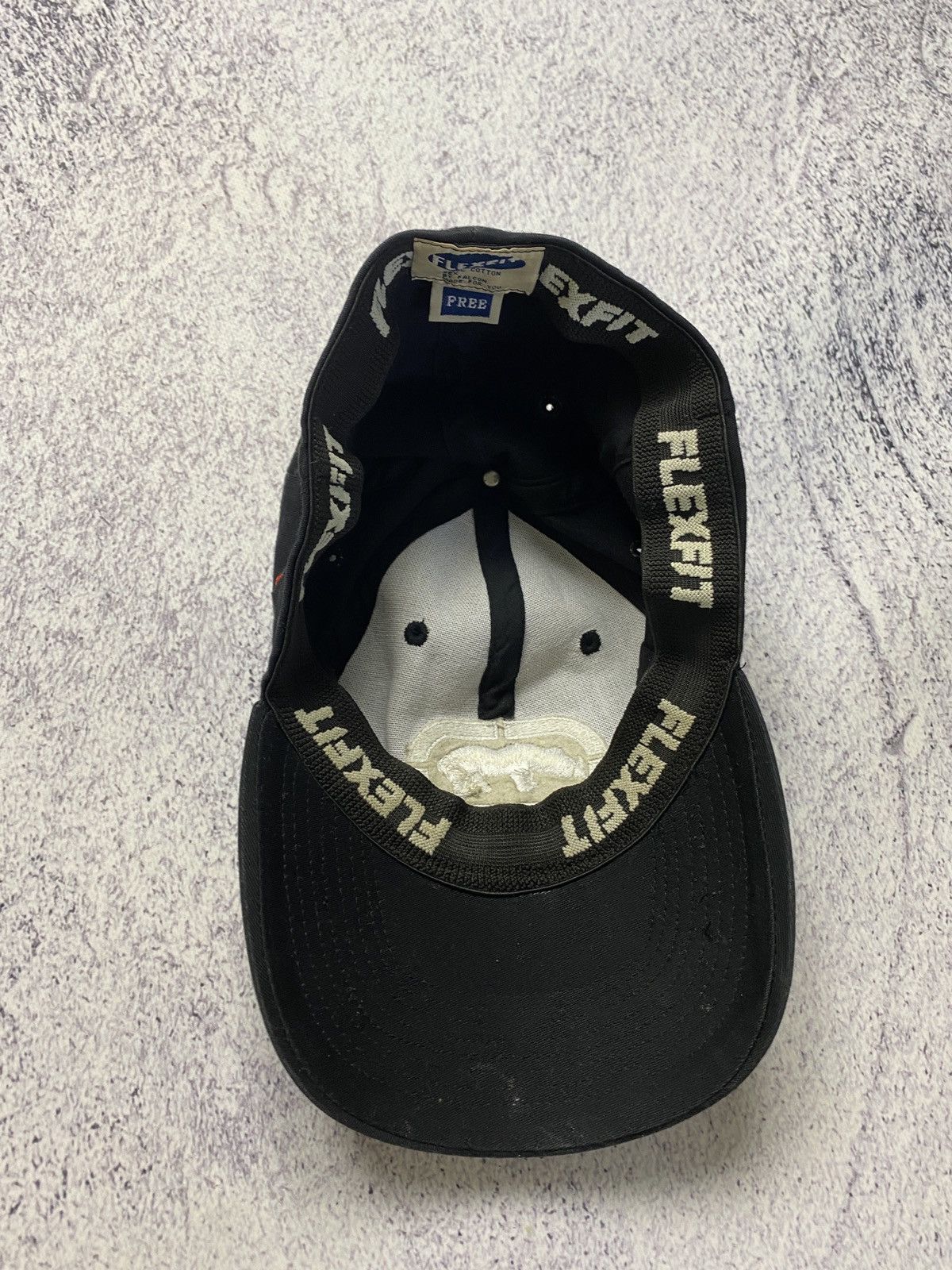 Ecko Unltd. × Vintage Vintage Ecko Unltd. Marc Ecko Big Logo FlexFit Cap Hat Rap Size ONE SIZE - 7 Thumbnail