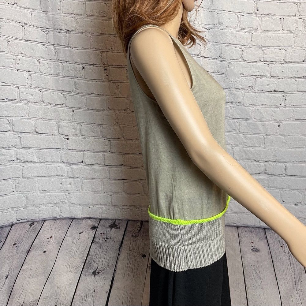 Hache New Hache Top Beige Knit Accent Size S Size S / US 4 / IT 40 - 2 Thumbnail