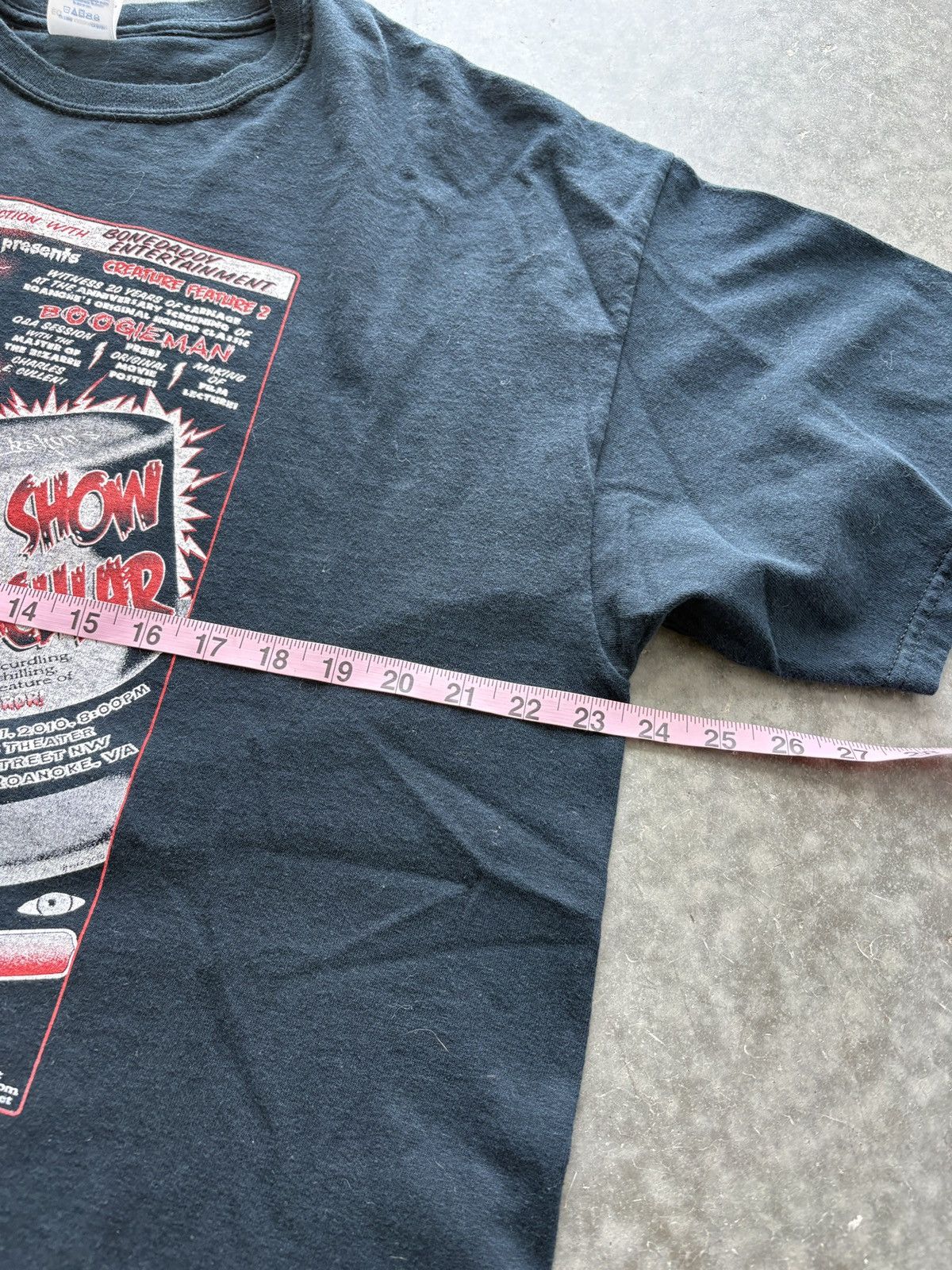 Vintage Vintage Y2K Spook Show Spectacular Horror Tee Size US XL / EU 56 / 4 - 6 Thumbnail