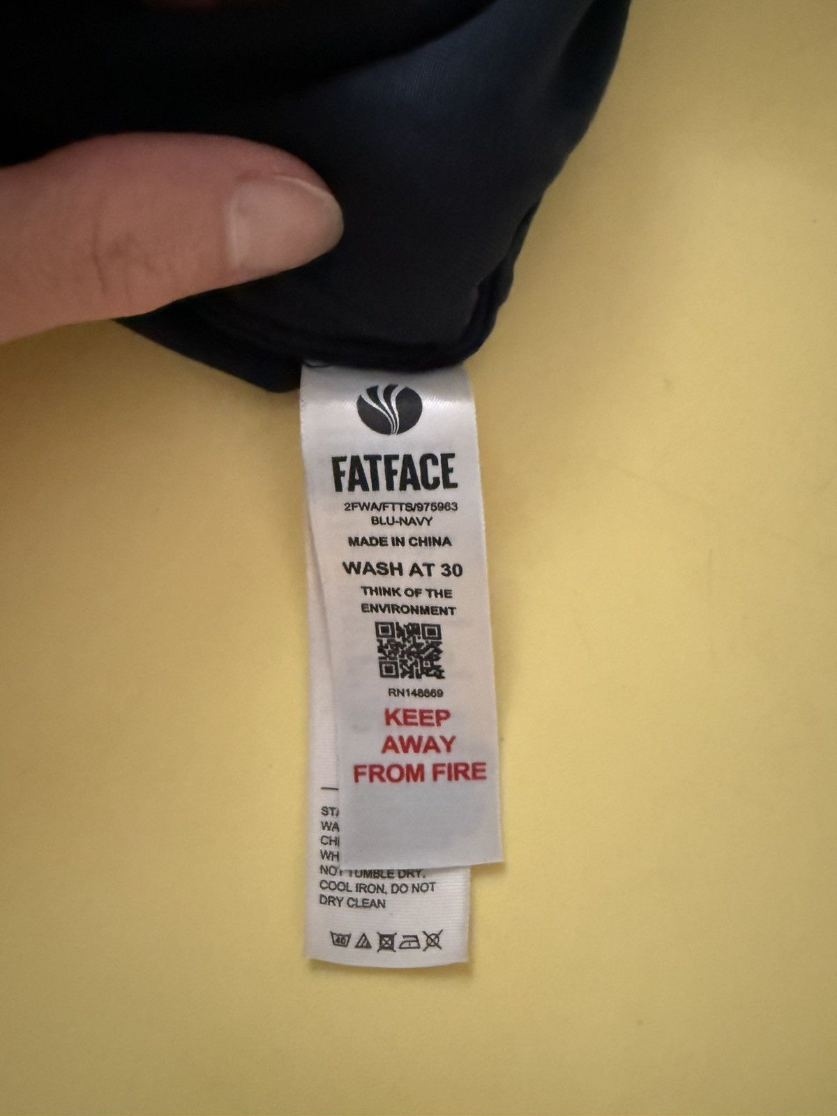 FatFace FatFace Blue Chino Womens Trousers Size 8 – Great Condition Size 27" / US 4 / IT 40 - 3 Thumbnail
