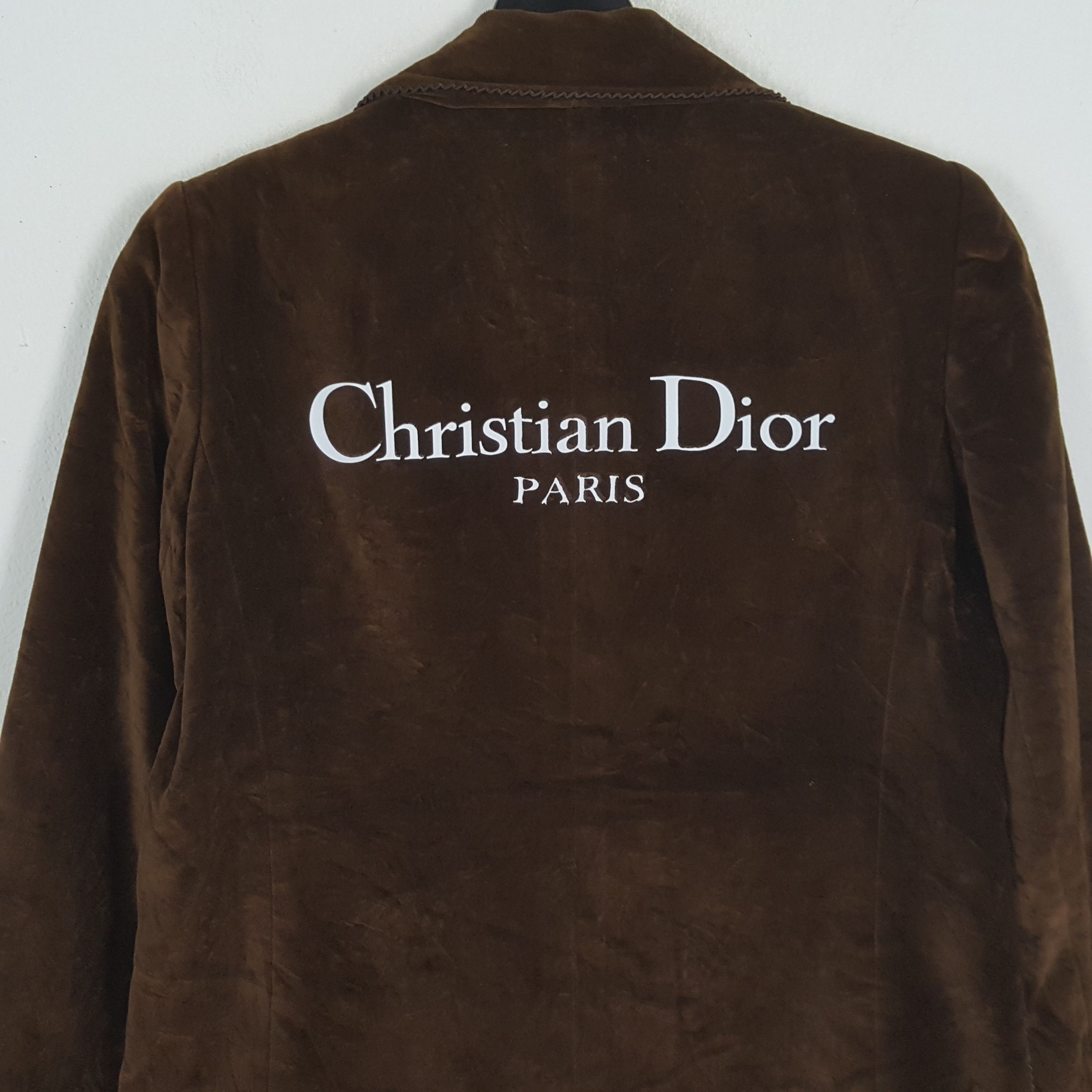 Christian Dior Monsieur × Vintage CHRISTIAN DIOR Blazer Designer Brand Size S / US 4 / IT 40 - 2 Thumbnail