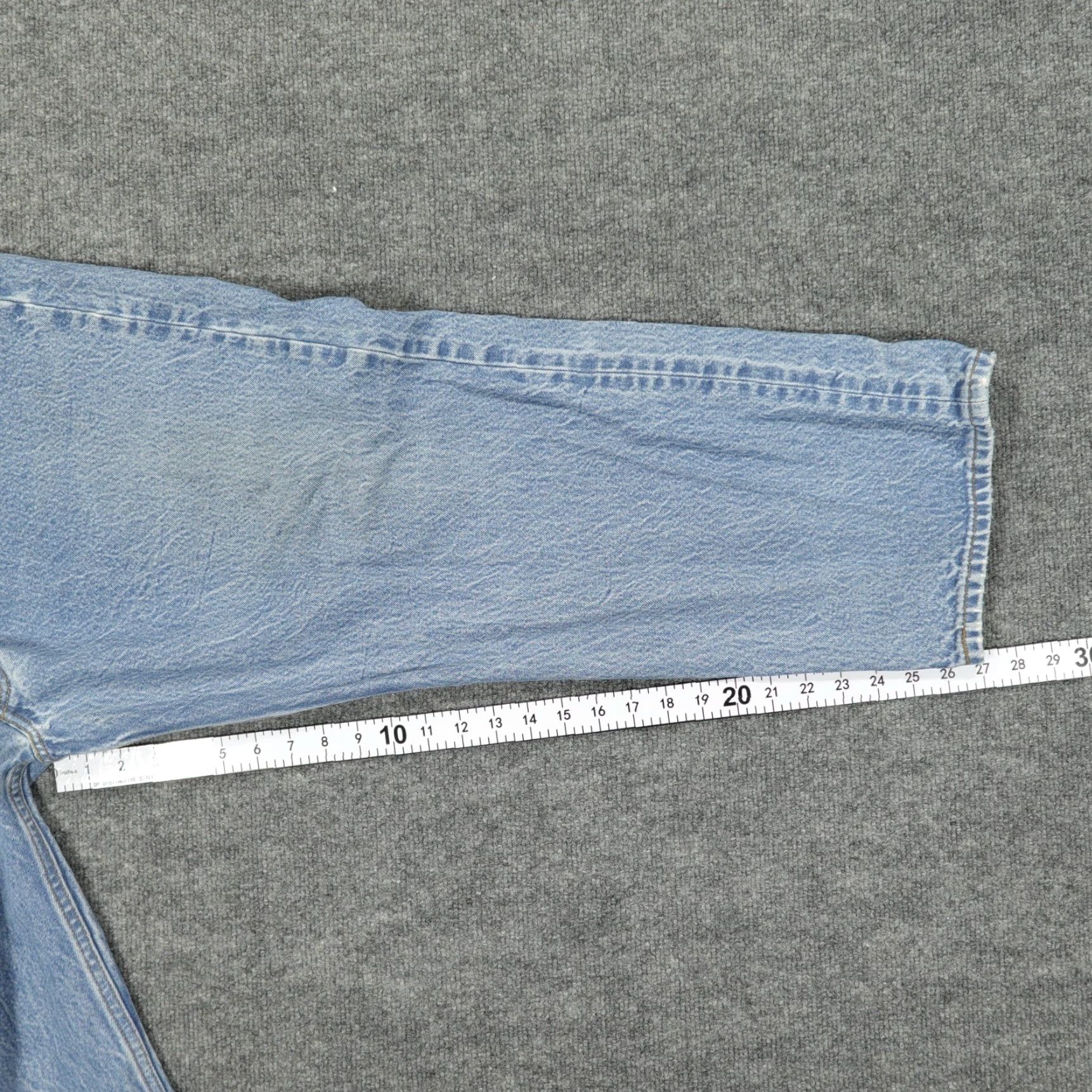 Levi's VINTAGE Levi's 501 Jeans Mens 42x27 Blue Original Fit Straight Button Fly Size US 42 / EU 58 - 5 Thumbnail