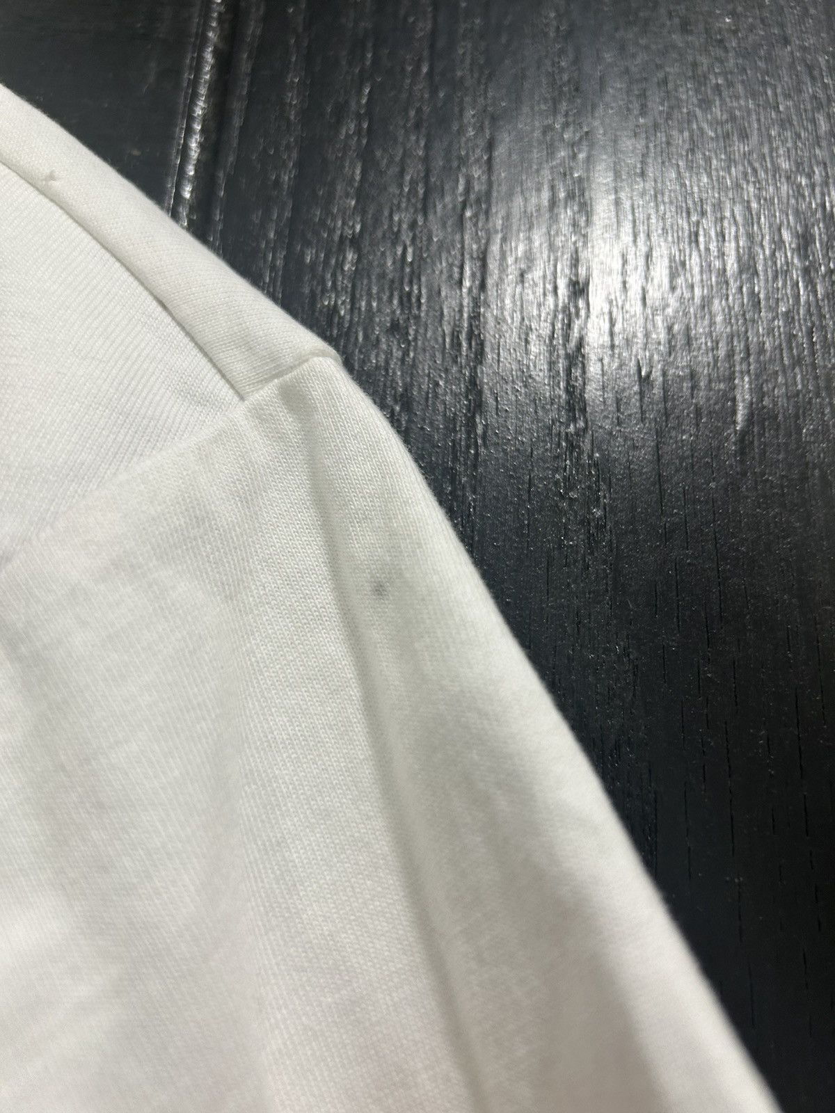 Feng Chen Wang Feng Chen Wang White Double Collar T-Shirt Size US XL / EU 56 / 4 - 4 Thumbnail