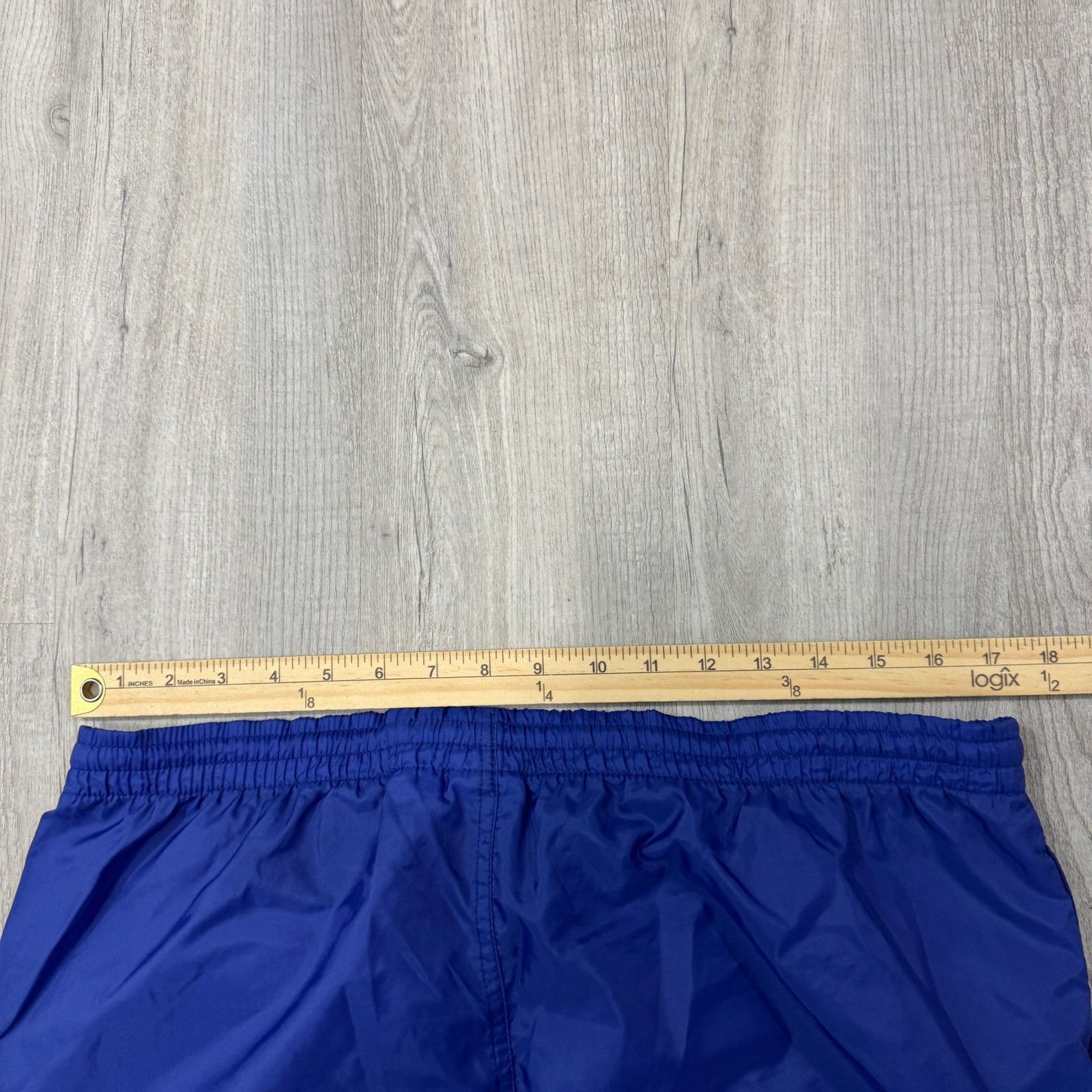 Nike Vintage Nike Windbreaker Track Pants Men's Large Blue 90s Size US 32 / EU 48 - 7 Thumbnail