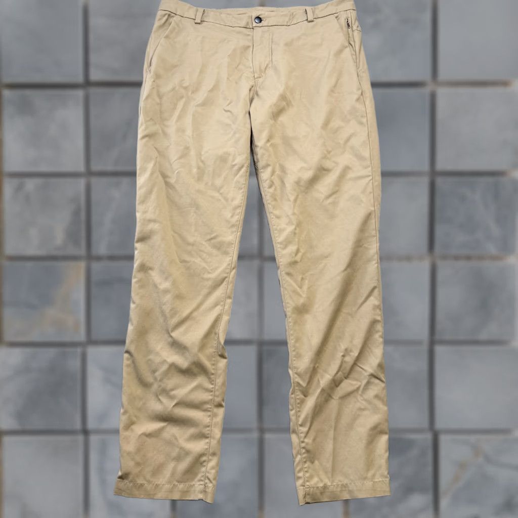 Lululemon Lululemon Commission Pants Mens 36x34 Khaki Stretch Performance Commute READ Size US 36 / EU 52 - 1 Thumbnail