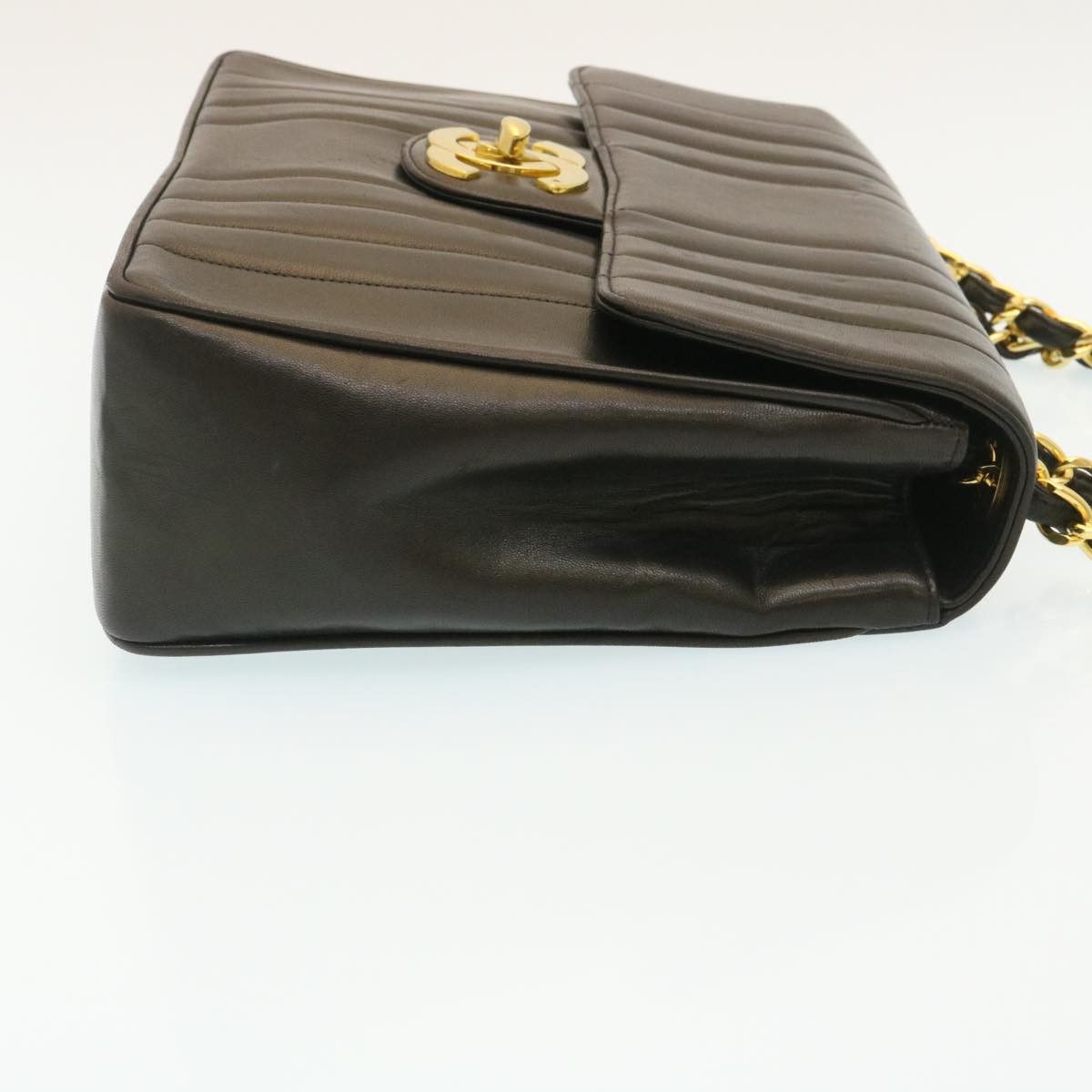 Chanel CHANEL Mademoiselle Big Coco Mark Chain Shoulderbag Lamb Size ONE SIZE - 3 Thumbnail