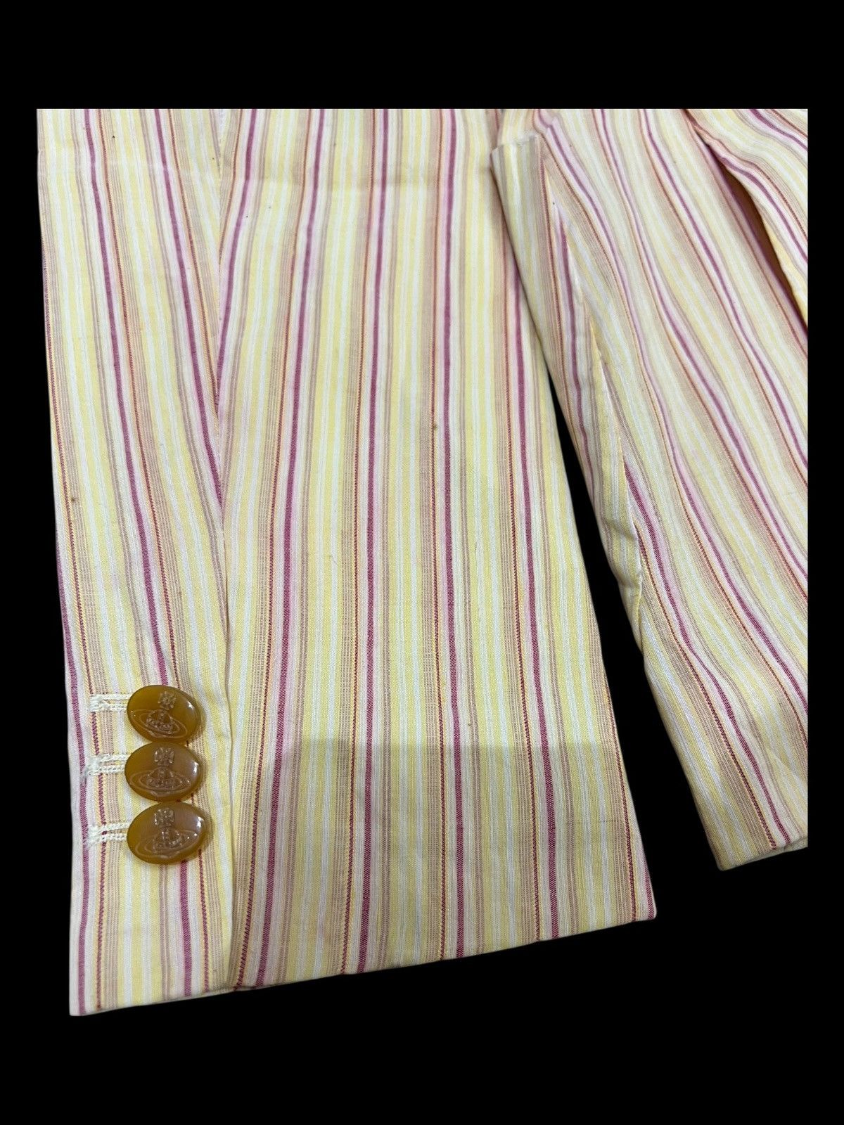 Vivienne Westwood Vivienne Westwood Striped Blazer – Made in Italy Size M / US 6-8 / IT 42-44 - 15 Thumbnail