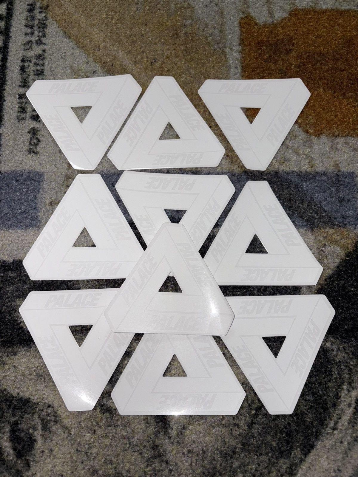 Palace Palace Tri Ferg Sticker (pack of 10) Size ONE SIZE - 1 Thumbnail
