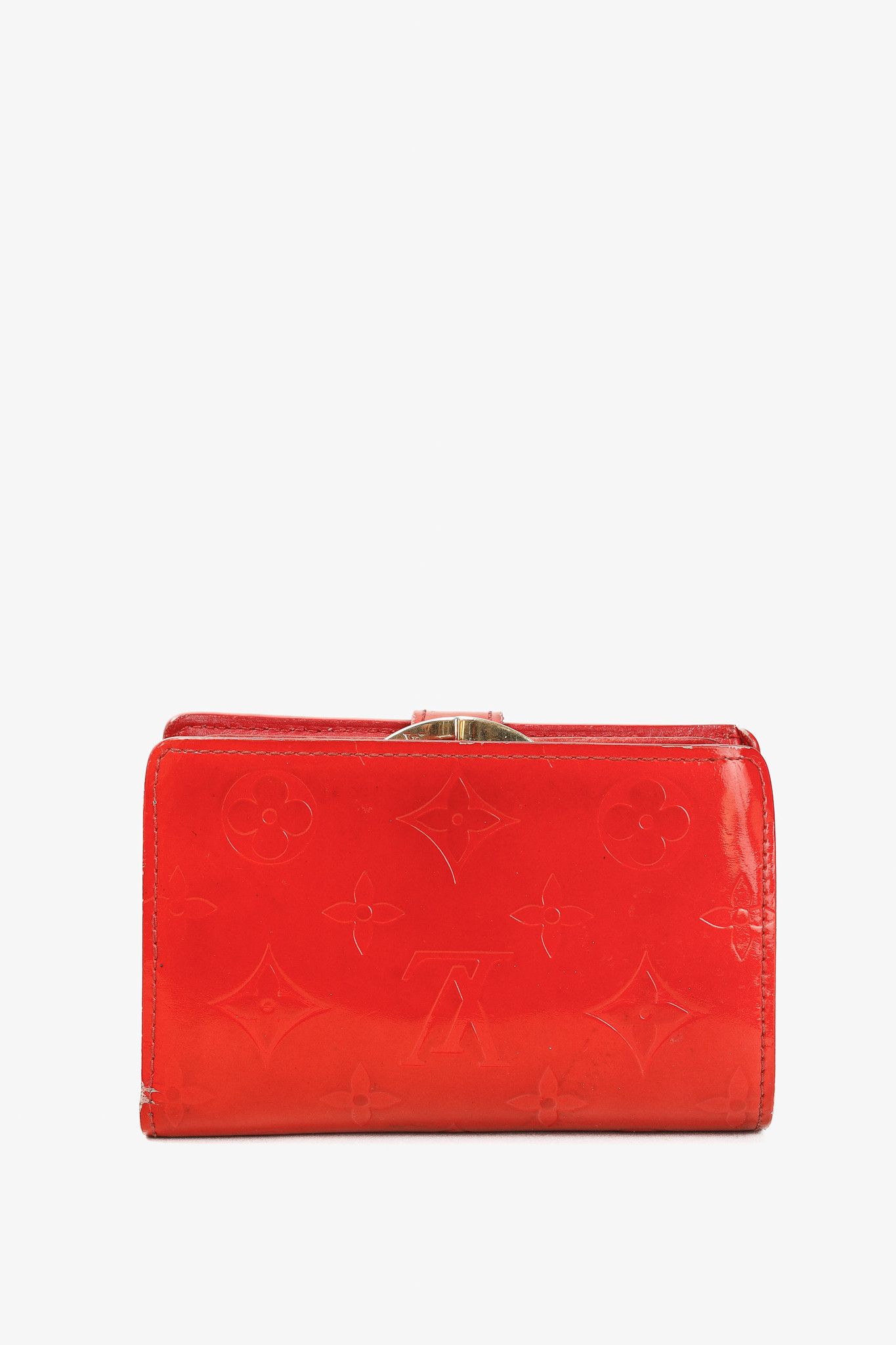 Louis Vuitton Louis Vuitton Pomme D'Amour Vernis Monogram Purse Wallet Size ONE SIZE - 7 Thumbnail