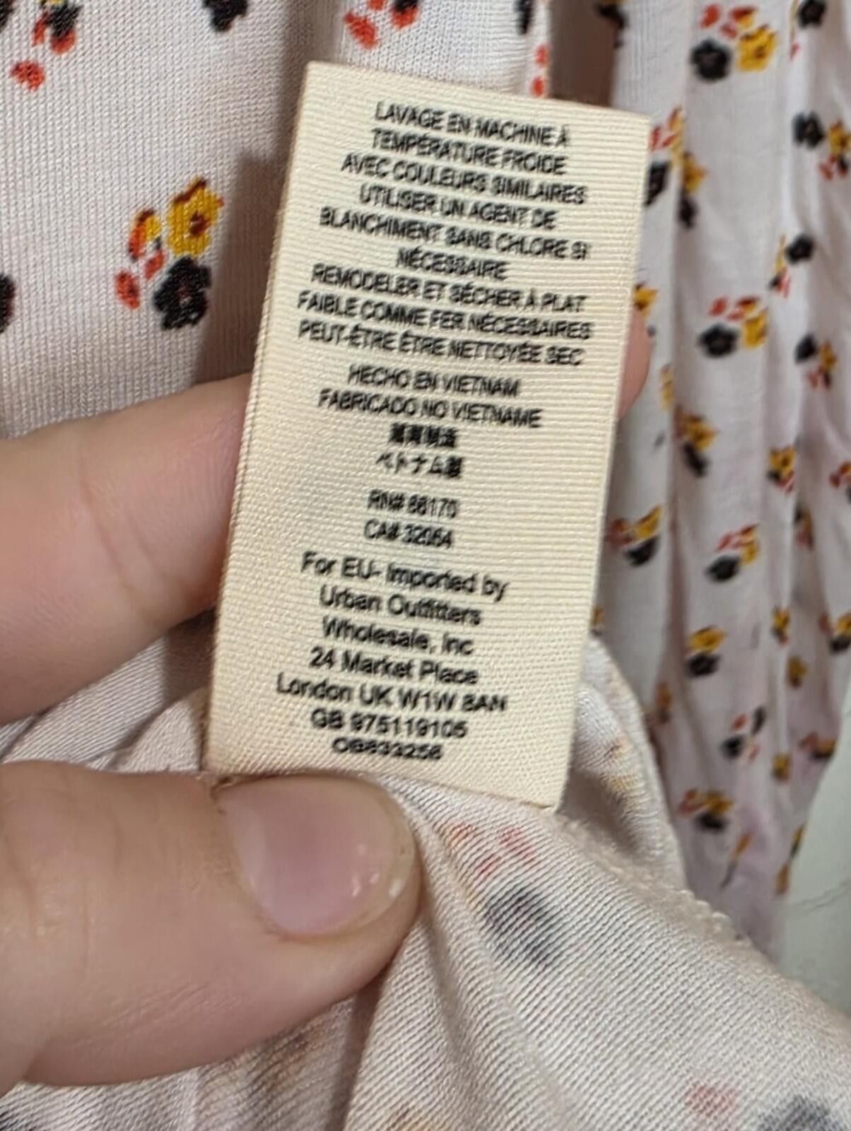 Free People Free People Floral Button Down Size L / US 10 / IT 46 - 8 Thumbnail
