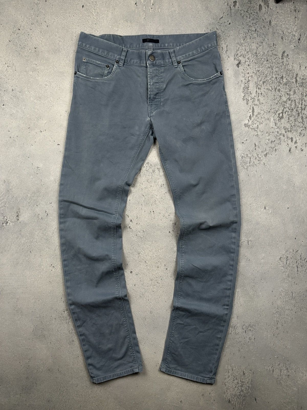 Prada Prada Milano Slim Fit Grey Denim Jeans Italy Lux y2k Pants Size US 32 / EU 48 - 1 Thumbnail