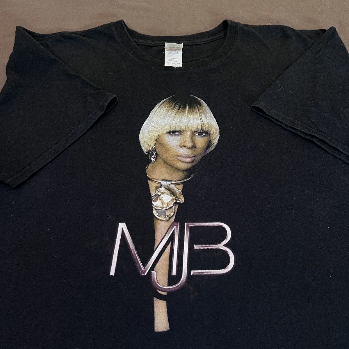 Rap Tees × Vintage Vintage Y2K Mary J. Blige HipHop R&B Soul Promo Tee 2XL Size US XXL / EU 58 / 5 - 1 Thumbnail