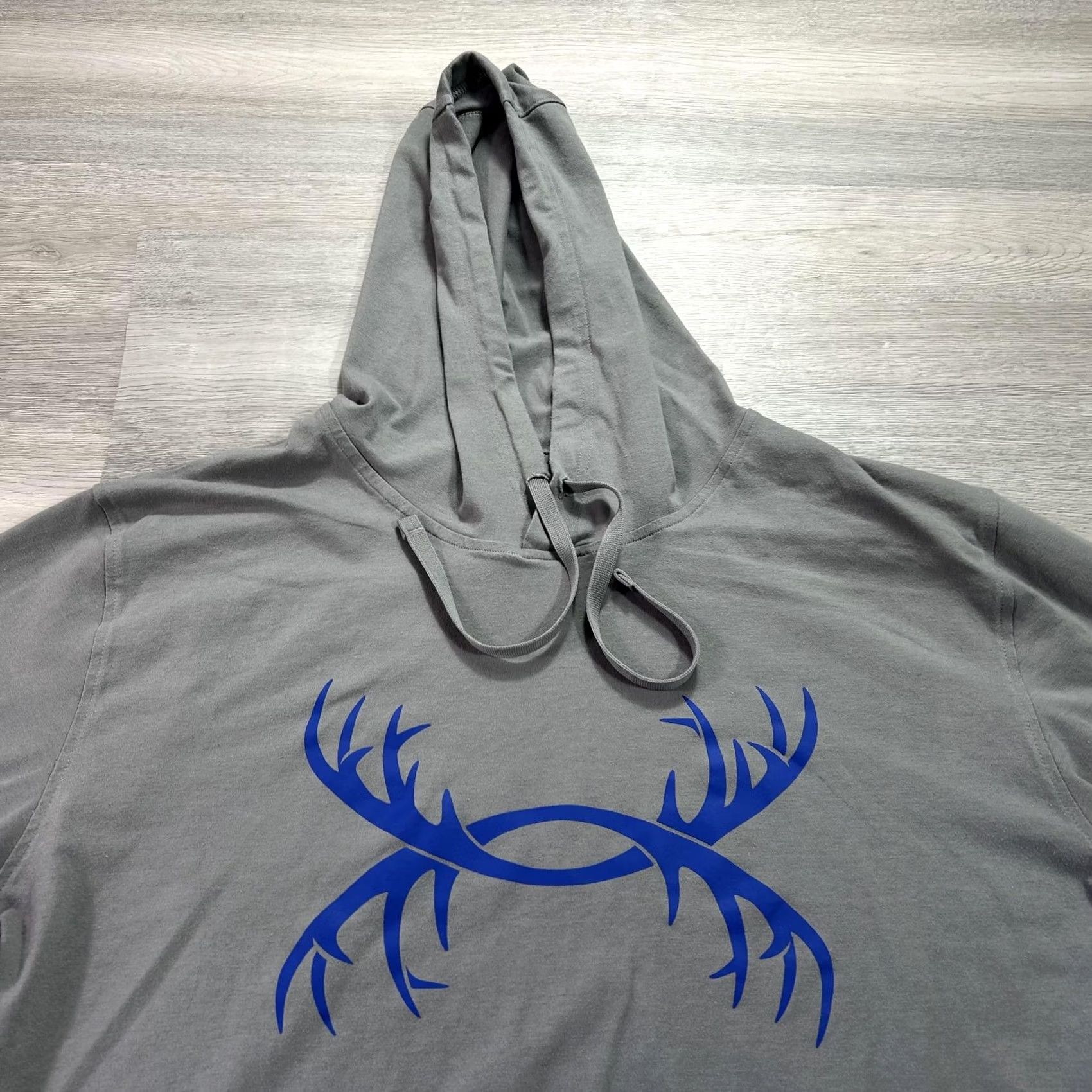 Under Armour Under Armour Hoodie Shirt Mens XL Gray Antler Logo Pullover Hunting FW2021 1366926 Size US XL / EU 56 / 4 - 4 Thumbnail