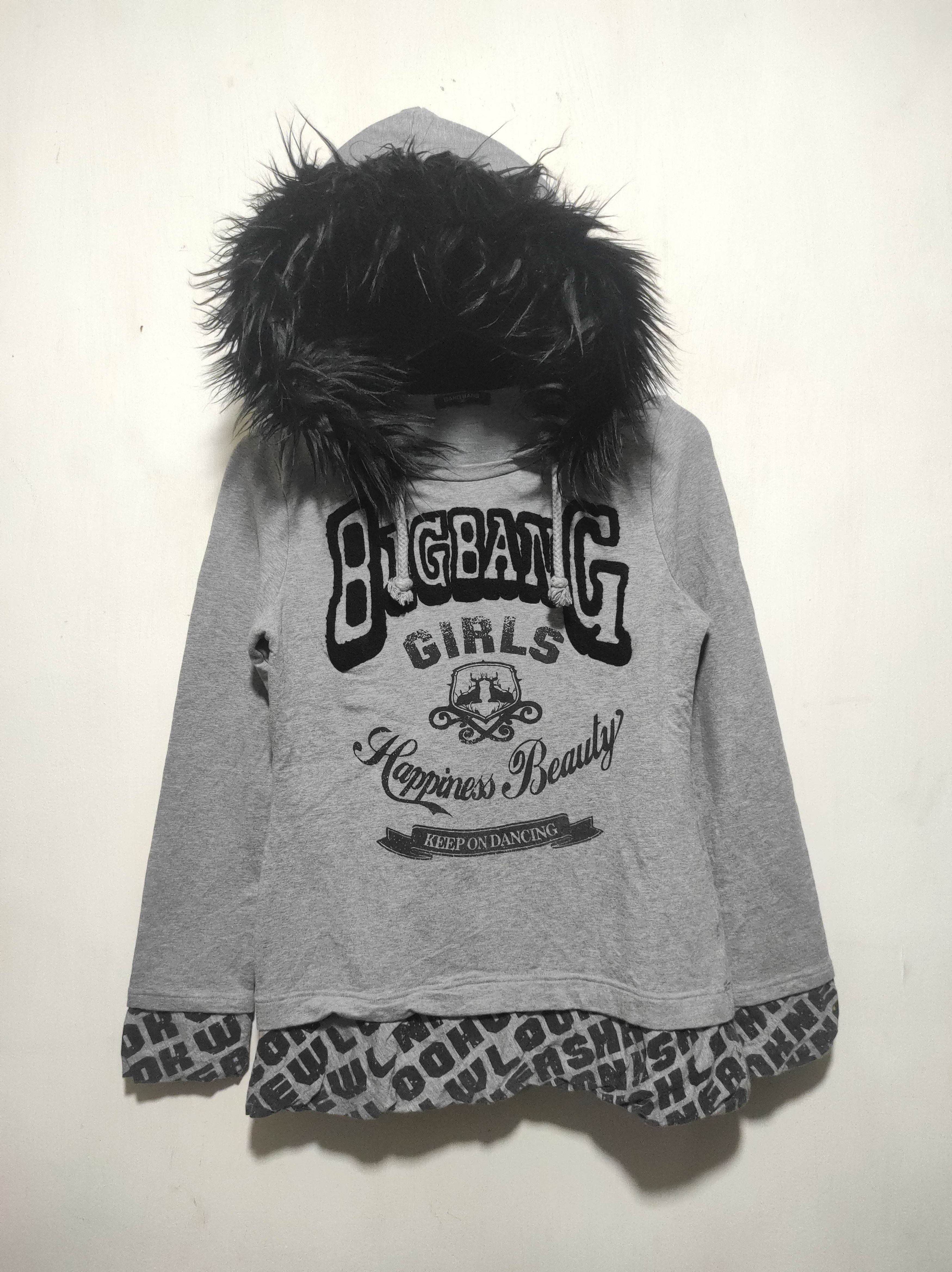 Hysteric Glamour Big Bang Girls Fur Hoodie LGB IfSixWasNine style Size S / US 4 / IT 40 - 2 Thumbnail