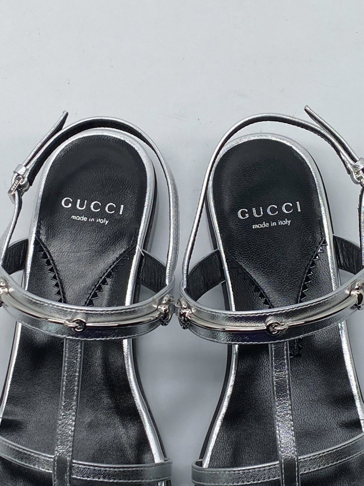 Gucci Gucci Horsebit-detail sandals Size US 7 / IT 37 - 8 Thumbnail
