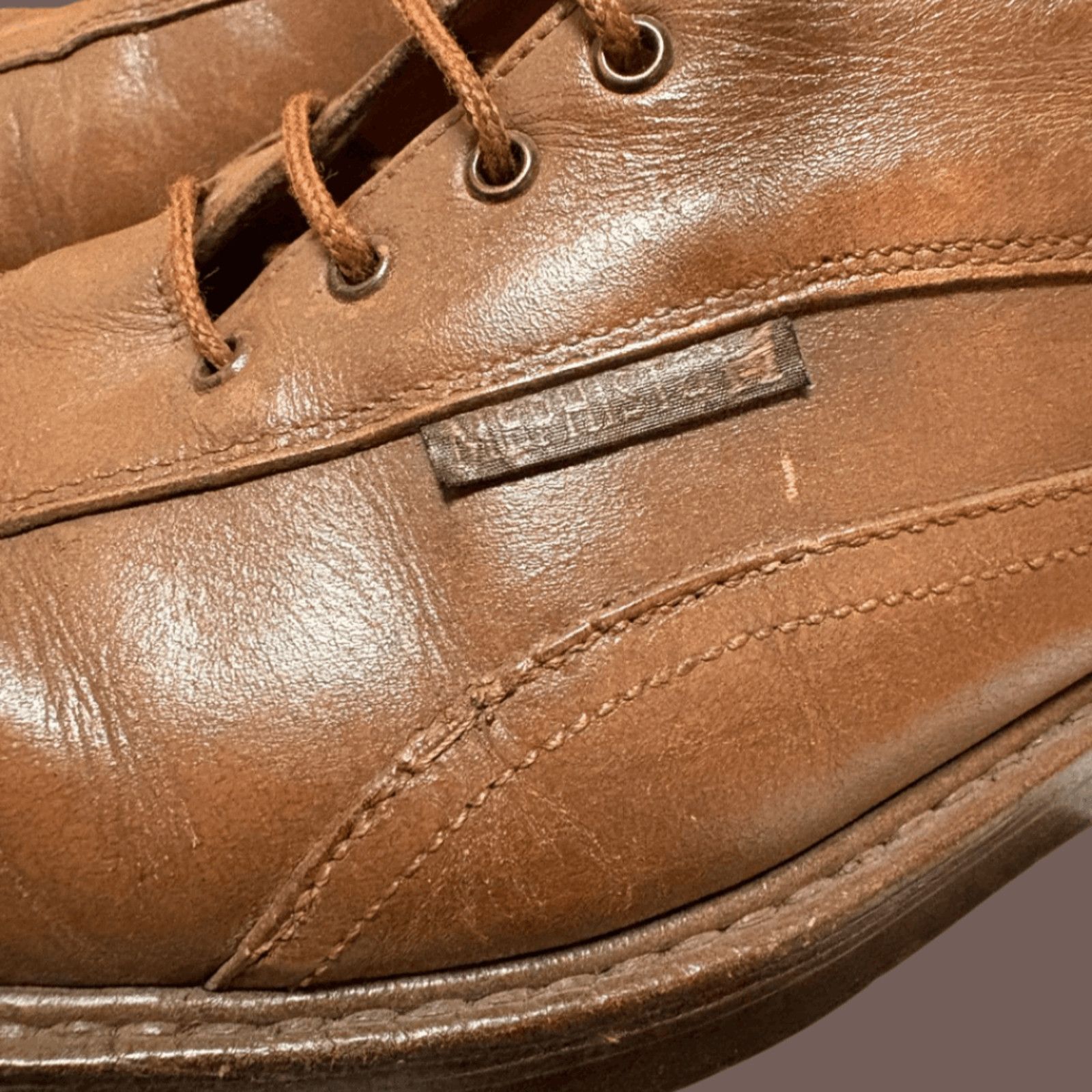 Mephisto VTG Leather Oxfords | Mephisto Brown Goodyear Welt Air Relax Size US 10 / EU 43 - 4 Thumbnail