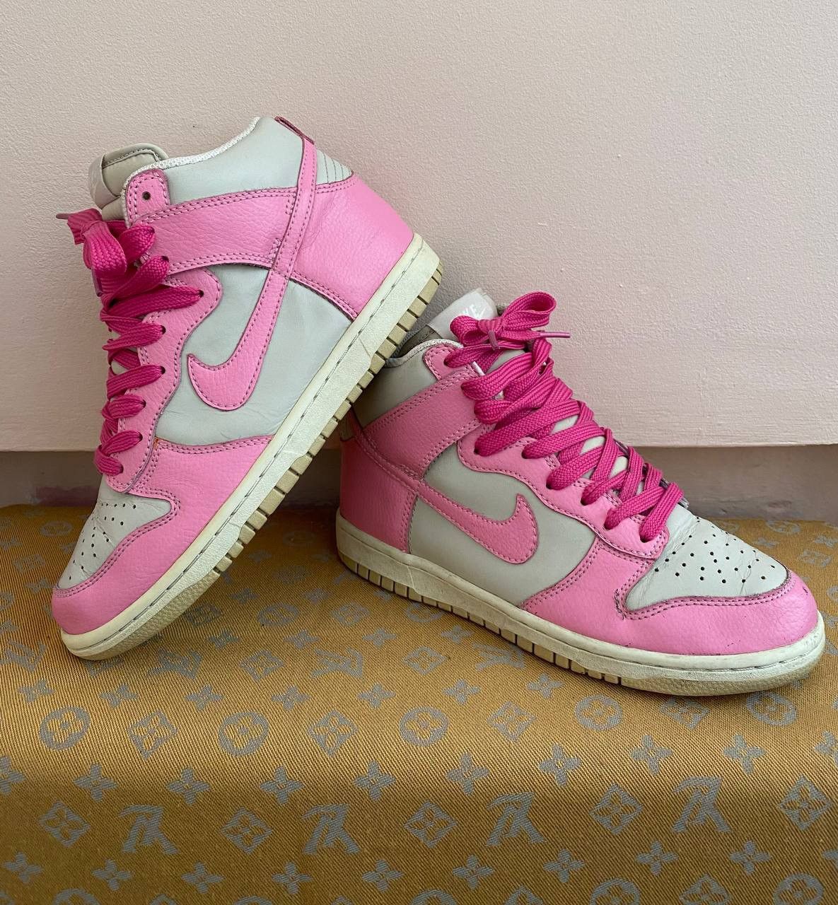 Nike × Vintage 💎 WMNS DUNK HIGH 407922-603 Size US 8 / IT 38 - 1 Thumbnail