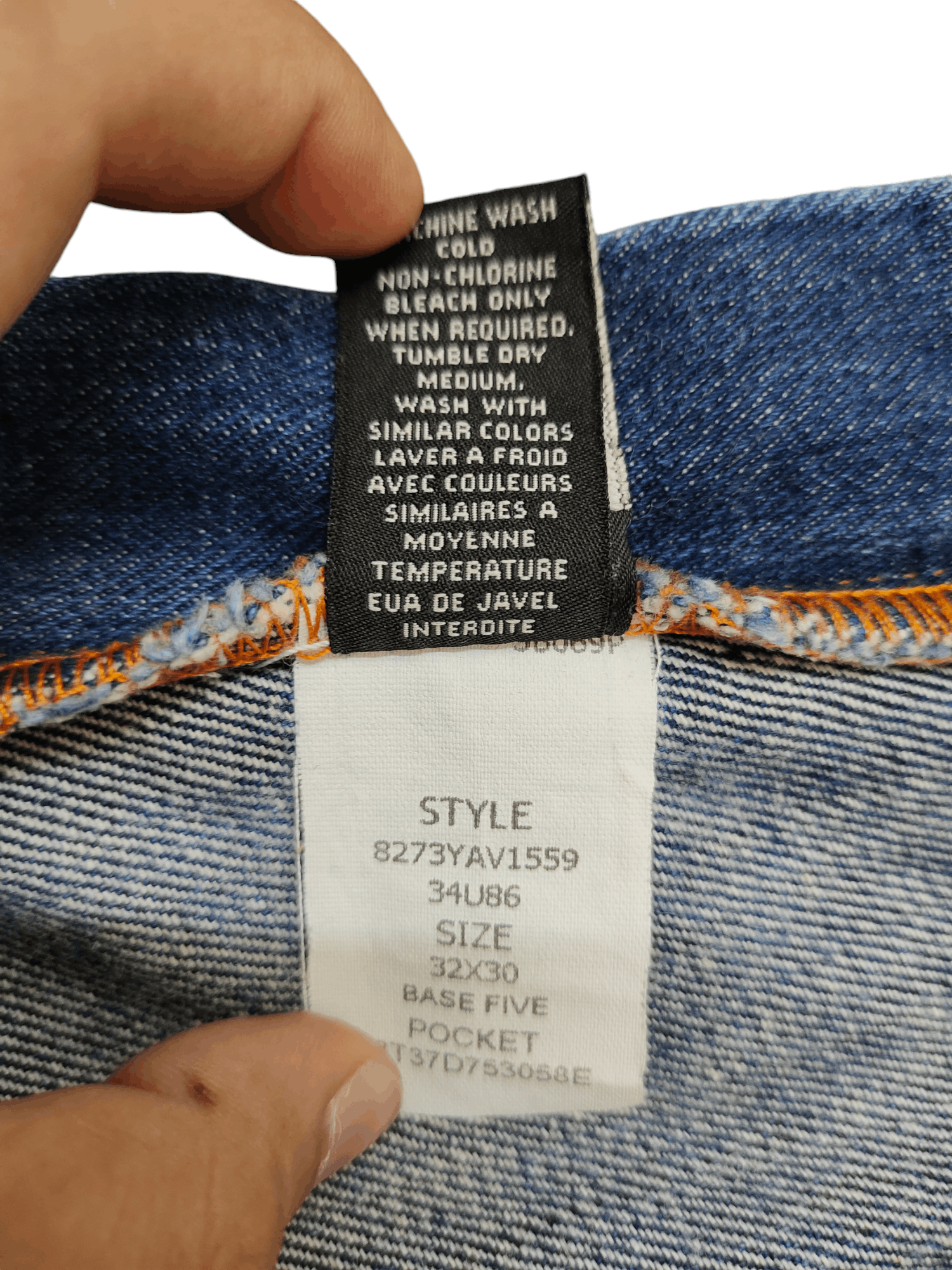 Polo Ralph Lauren Vintage Y2k Polo Ralph Lauren RL67 Five Pocket Denim Jeans Size US 33 - 18 Thumbnail