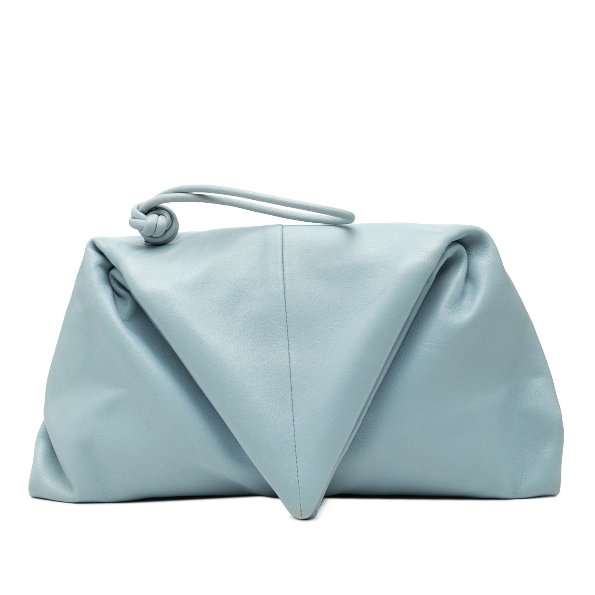 Bottega Veneta Bottega Veneta Leather BV Trine Angular Clutch Size ONE SIZE - 1 Thumbnail