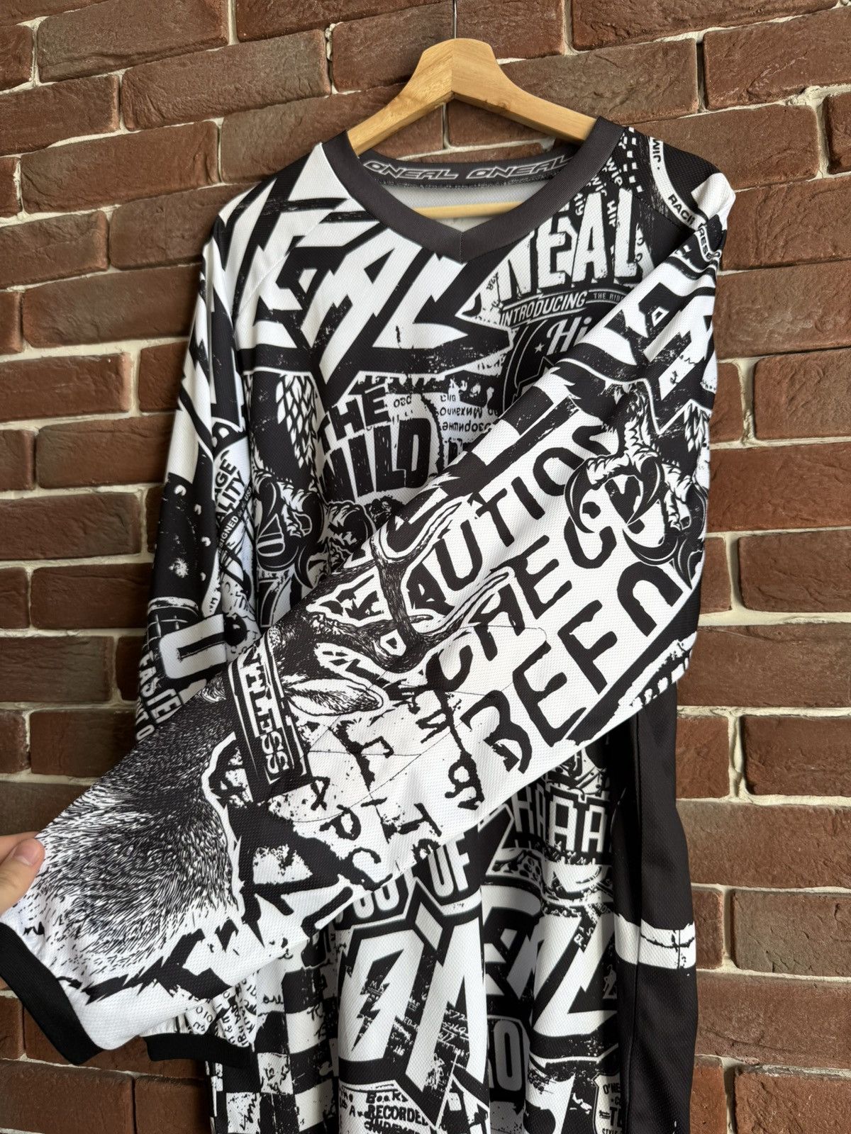 O'Neill O’Neal Motocross AOP Jersey Element Punk Rock Racing Rare Size US XL / EU 56 / 4 - 8 Thumbnail