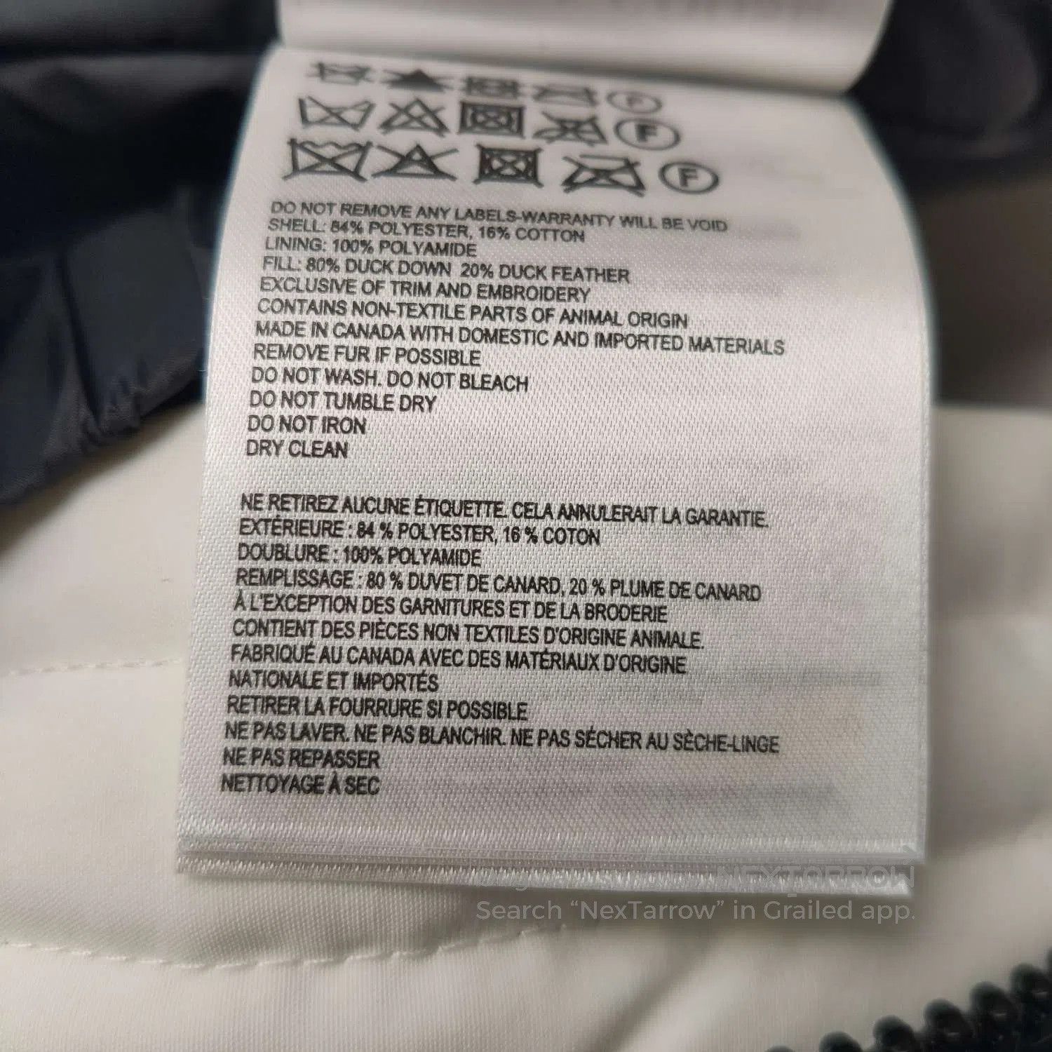 Louis Vuitton Canada Goose White Parka with Fur Hood. Size US M / EU 48-50 / 2 - 8 Thumbnail