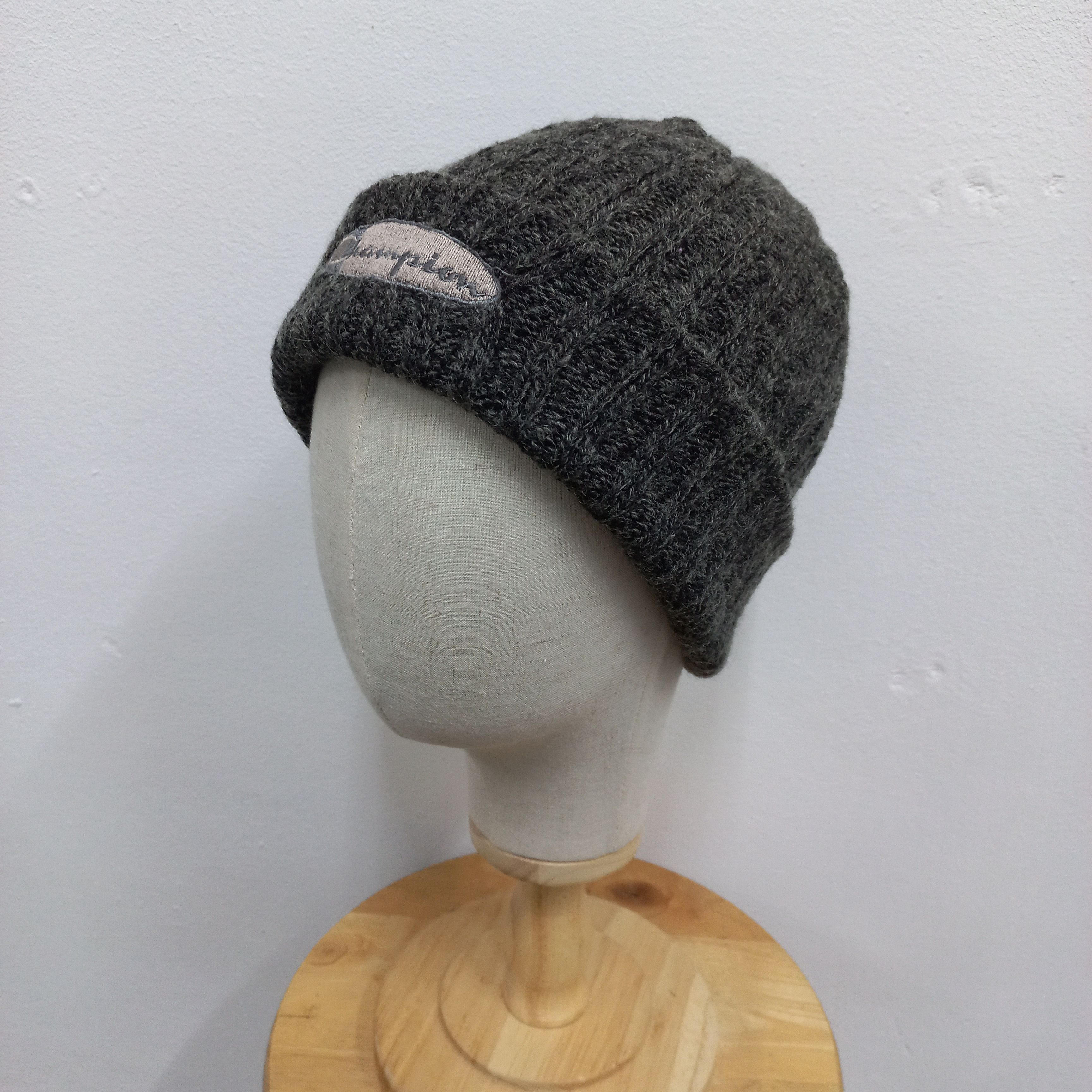Champion 🏔Vintage 90s champion spellout beanie hat Size ONE SIZE - 2 Thumbnail