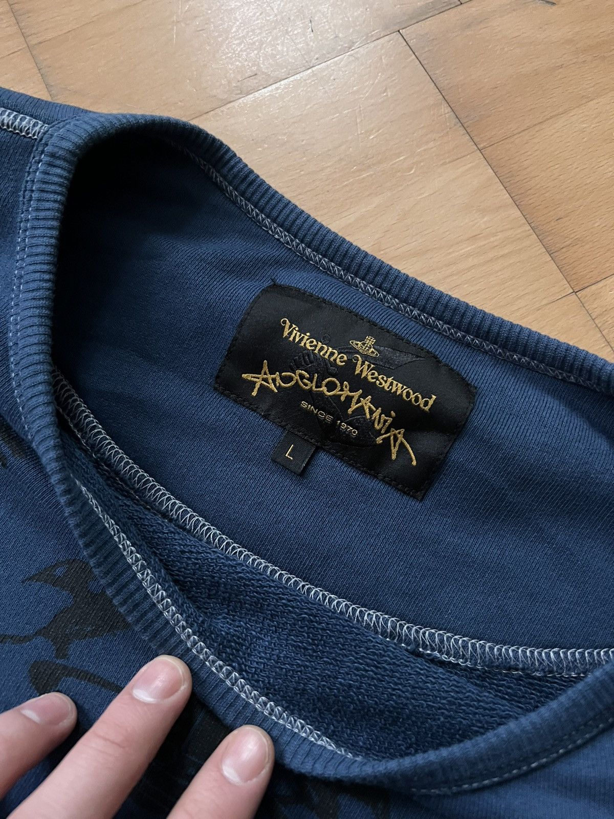 Vivienne Westwood Vivienne Westwood Ghotic Sweatshirt Size US L / EU 52-54 / 3 - 3 Thumbnail