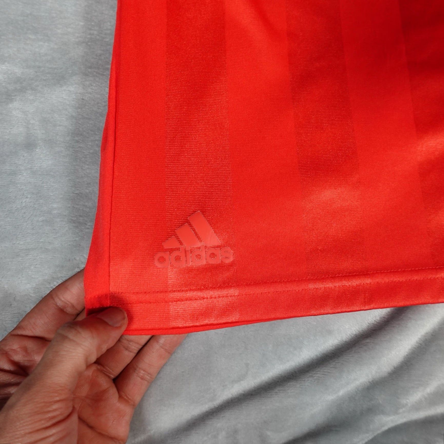 Adidas Adidas Soccer Jersey Referee SD 2019/2020 T-Shirt Mens M Orange 100% Polyester Short Sleeve V-Neck Jersey Logo Soccer Performance Sports Shirt Size US M / EU 48-50 / 2 - 5 Thumbnail