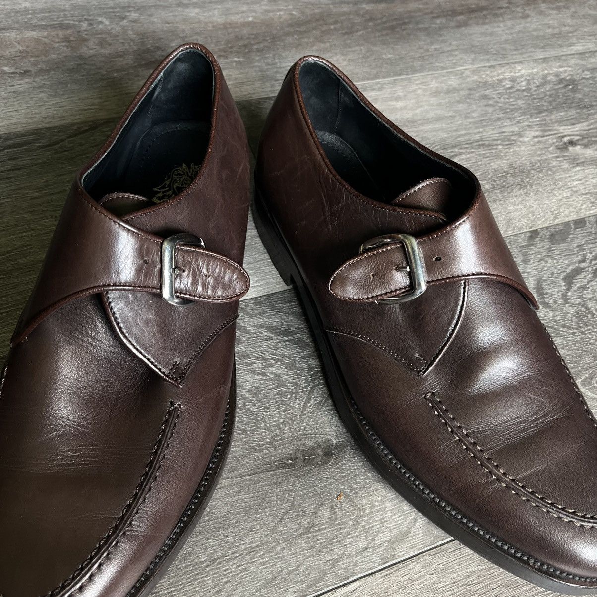 Mr. Hare Vintage Mr. Hare Bacon Monk Strap Shoes Loafers Brown 10.5 Size US 10.5 / EU 43-44 - 5 Thumbnail