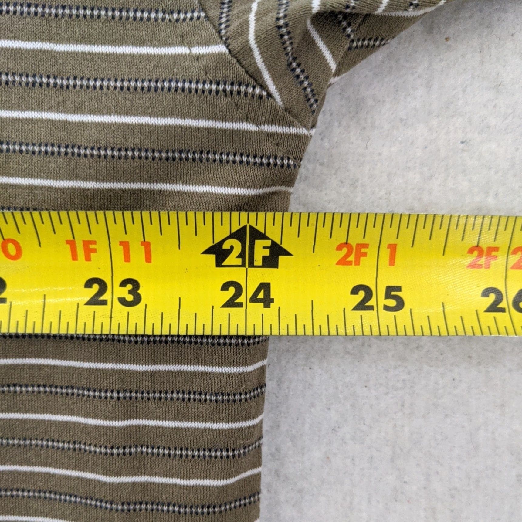 Tommy Hilfiger VINTAGE Tommy Hilfiger Golf Polo Shirt Mens Large Striped 90s Polo Shirt Golf Size US L / EU 52-54 / 3 - 4 Thumbnail