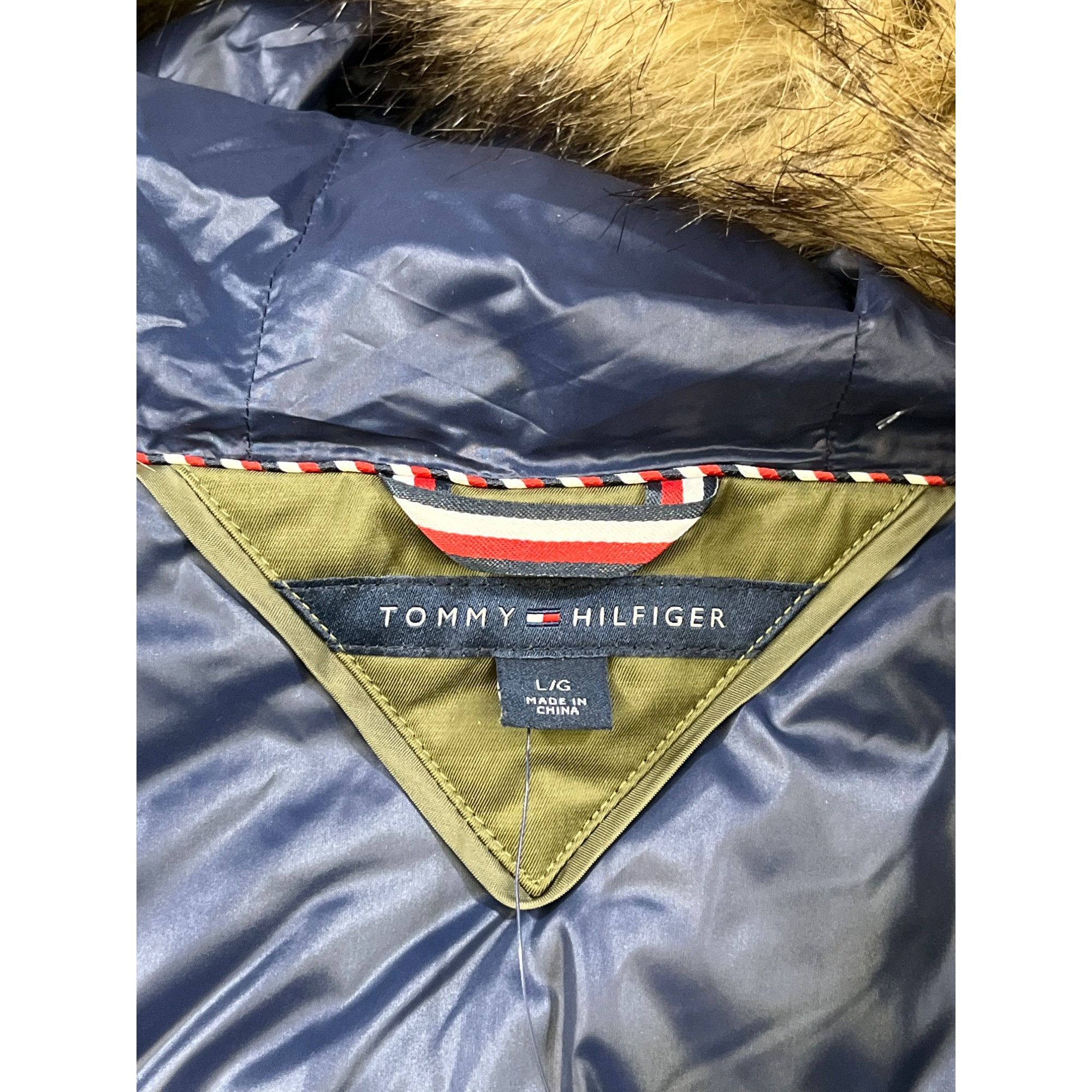 Tommy Hilfiger Tommy Hilfiger Women's Green Winter Puffer Coat Size L SKU 5 Size L / US 10 / IT 46 - 3 Thumbnail