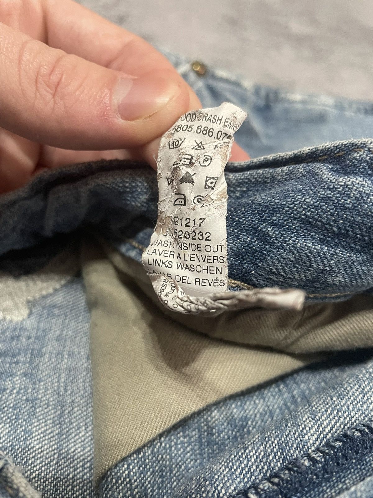 G-Star Vintage Denim Pants G-star Big Logo Y2K Size US 34 / EU 50 - 11 Thumbnail