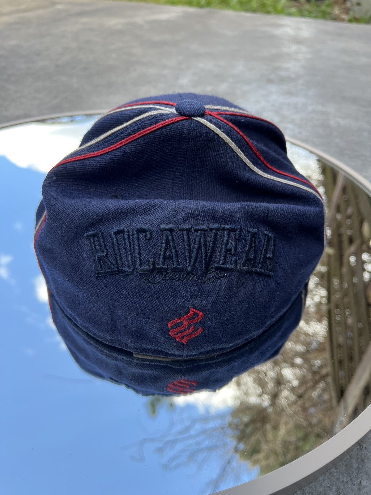 Rocawear Vintage Rap Cap Rocawear Snap Back Y2k 2000s 90s Swag Skate Size ONE SIZE - 12 Thumbnail