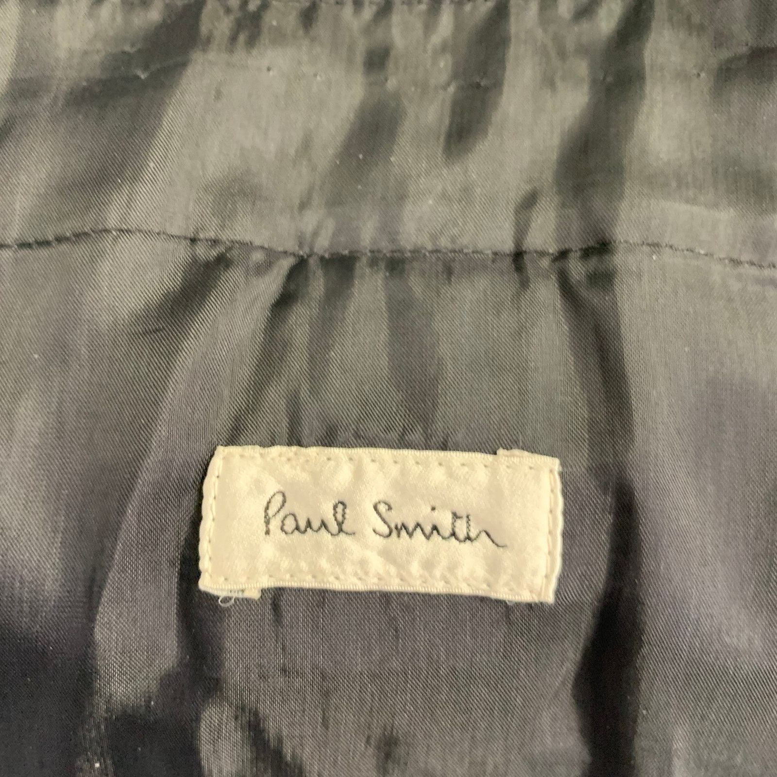 Paul Smith Size 38 Black Cotton Blend Single Breasted Sport Coat Size 38R - 6 Thumbnail