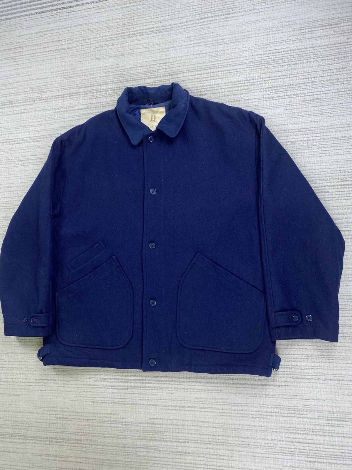 Designer × Japanese Brand × Vintage Vintage 80s Duly Do Japanese Brand Wool Jacket Size US L / EU 52-54 / 3 - 3 Thumbnail